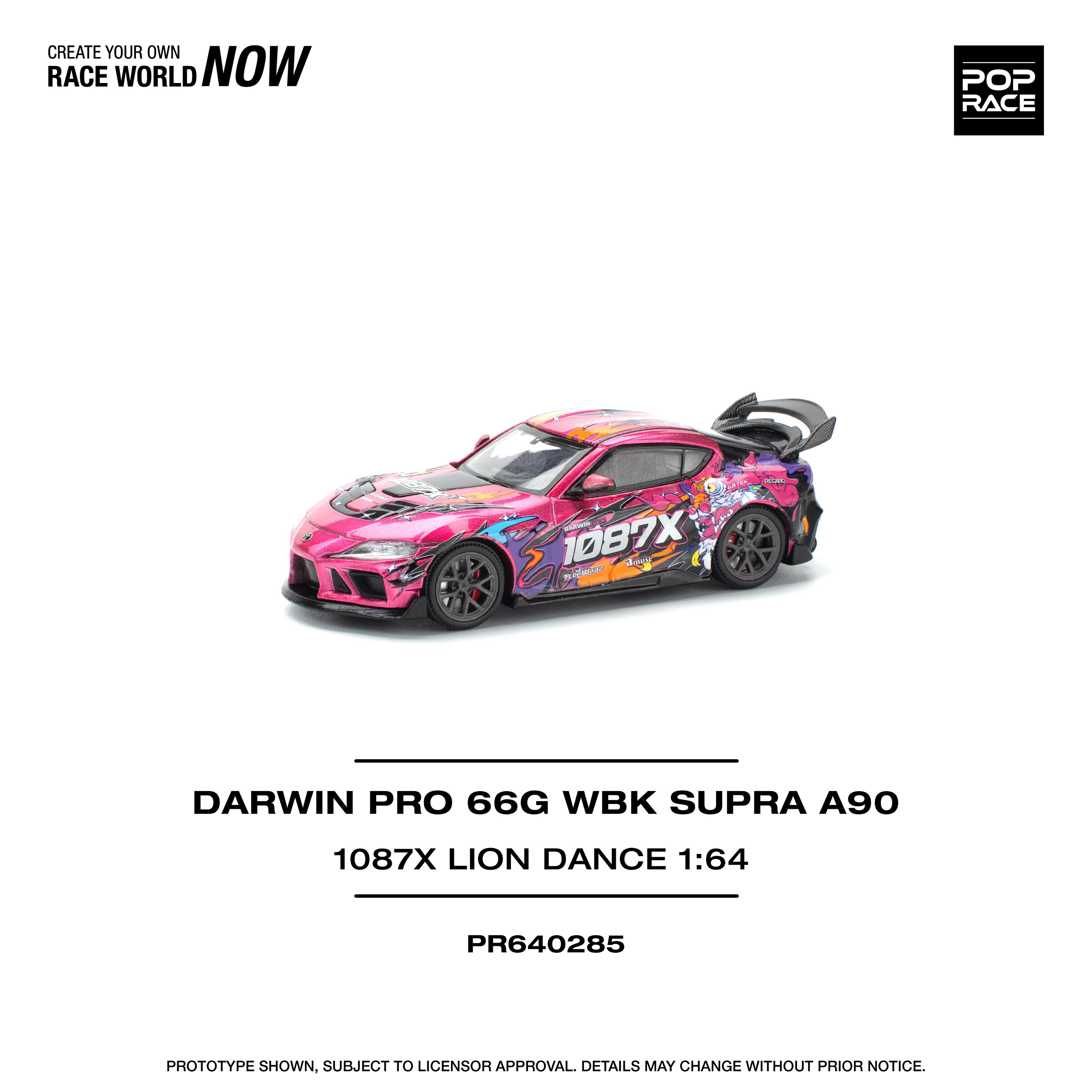 Pop Race Toyota Supra Darwinpro 66G WBK