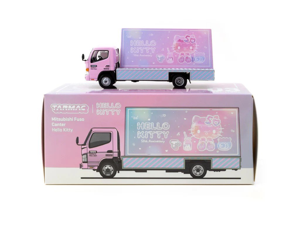 Tarmac Works Mitsubishi Fuso Canter Hello Kitty - TRUCK64