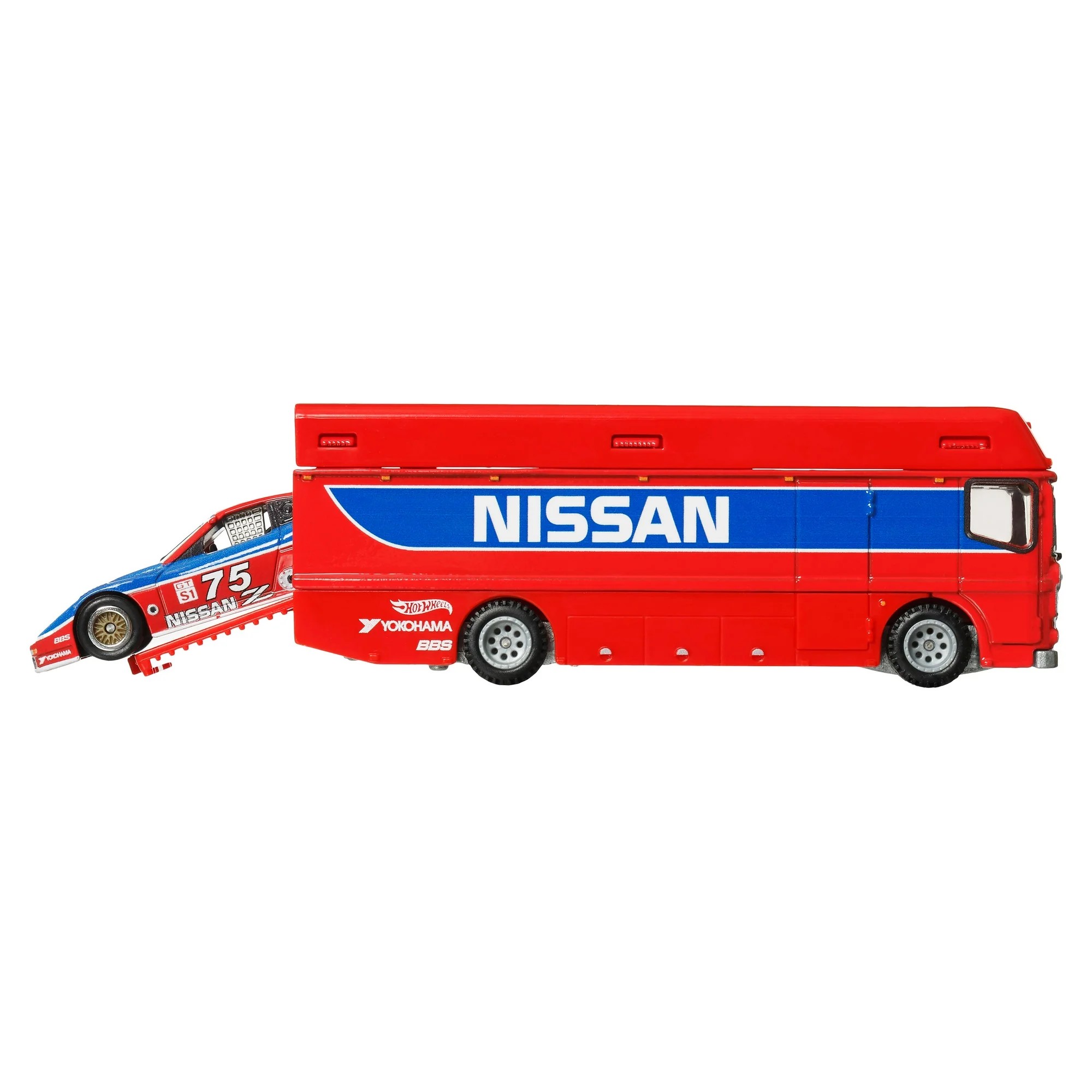 Hot Wheels Team Transport #73 '94 Nissan 300 ZX GTS & Euro Hauler