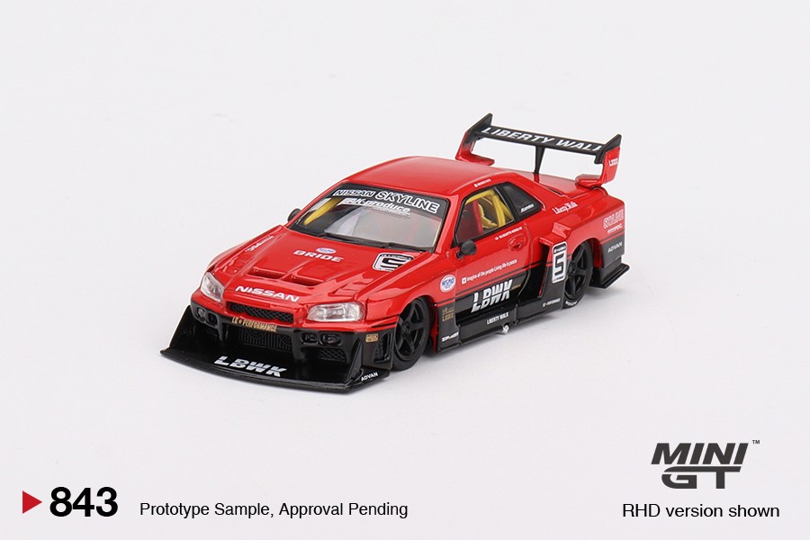 Mini GT LB-ER34 Super Silhouette Nissan Skyline