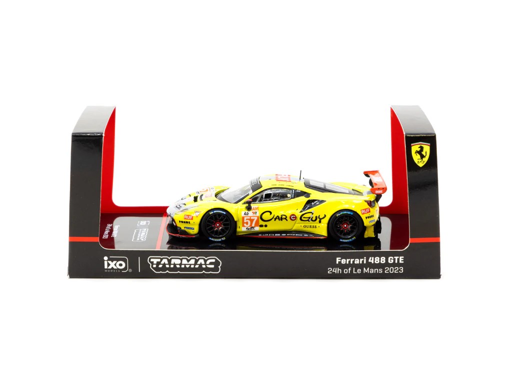 Tarmac Works Ferrari 488 GTE 24h of Le Mans 2023 #57 - HOBBY64