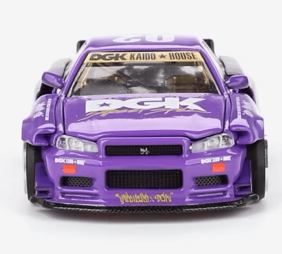 Mini GT KaidoHouse Nissan Skyline GT-R R34 Kaido Works x DGK V1