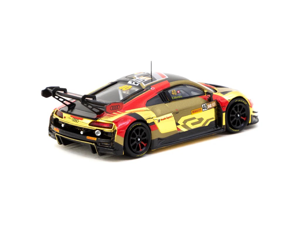 Tarmac Works Audi R8 LMS GT3 evo II - Macau GT Cup - FIA GT World Cup 2023 #40 - Macau GP Special Edition - HOBBY64