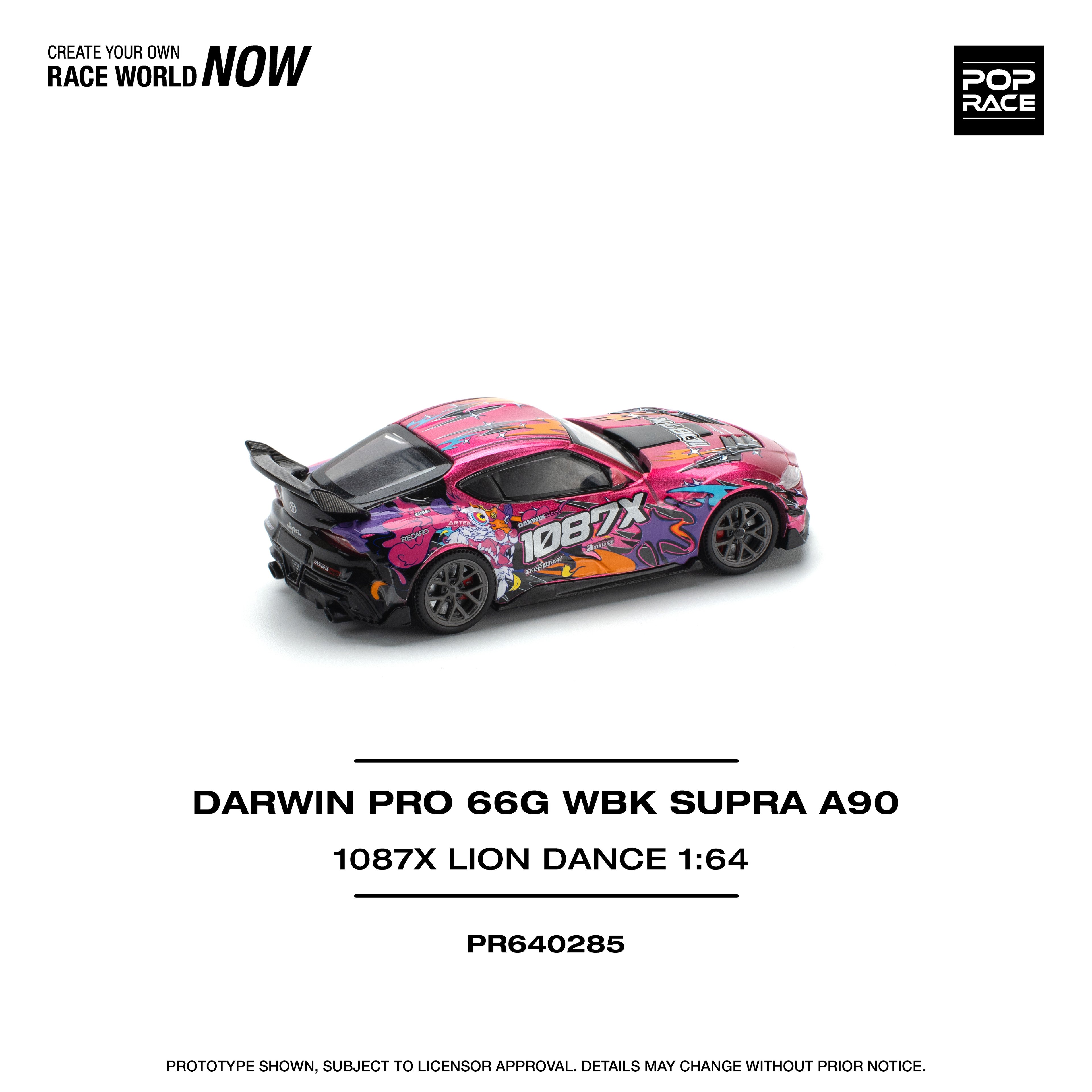 Pop Race Toyota Supra Darwinpro 66G WBK