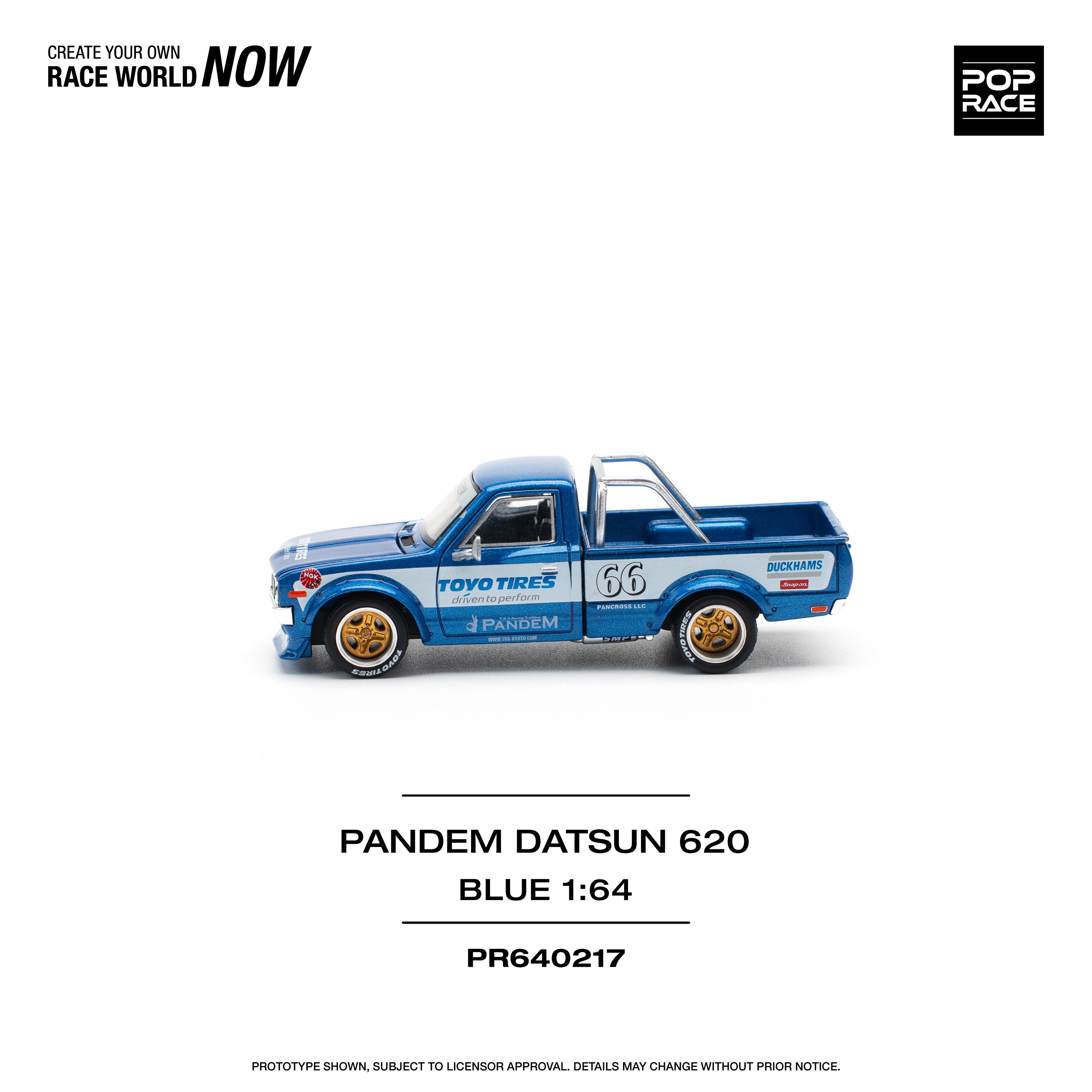 Pop Race Datsun 620 Pandem Blue