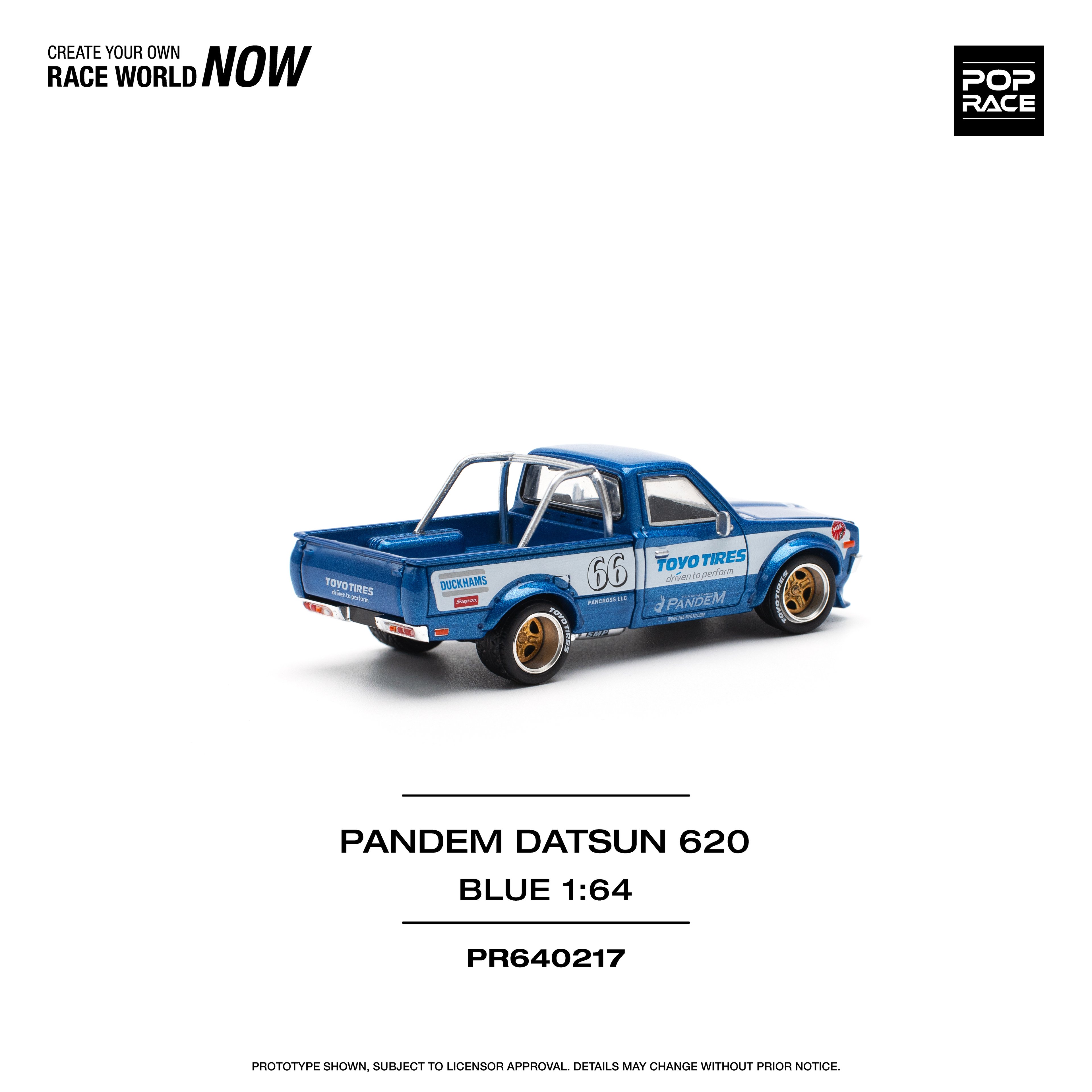Pop Race Datsun 620 Pandem Blue