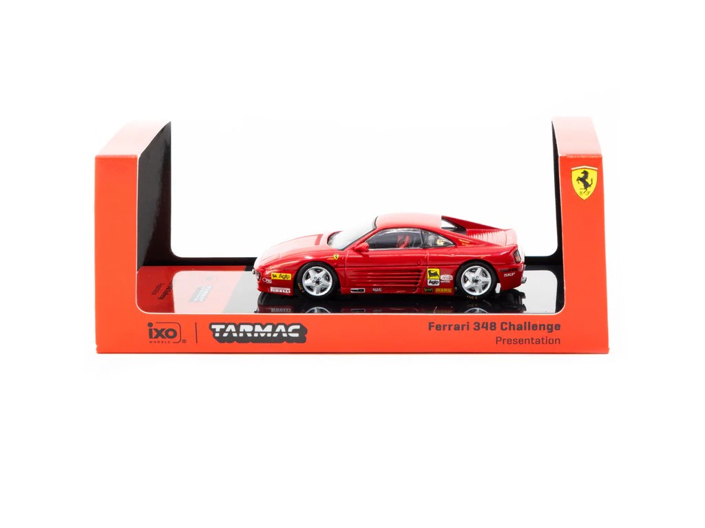 Tarmac Works Ferrari 348 Challenge Presentation - HOBBY64