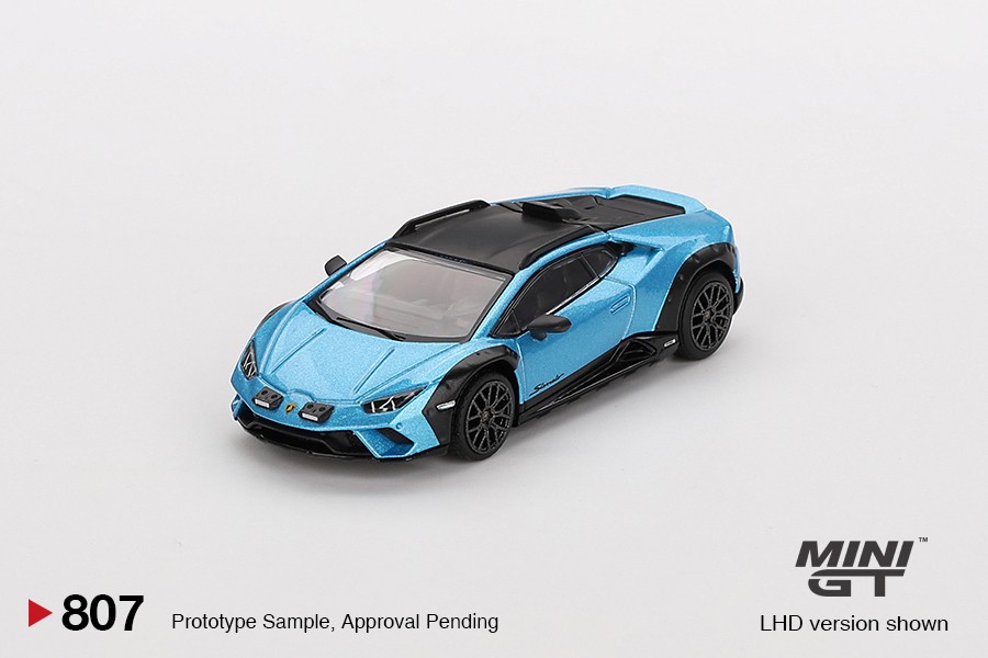 Mini GT Lamborghini Huracán Sterrato Blu Aegir (Blister Paket)