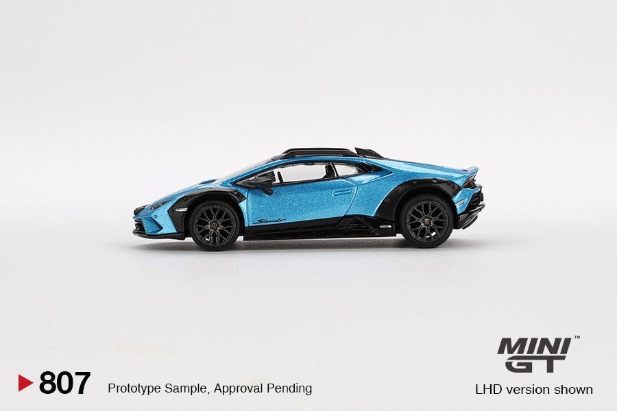 Mini GT Lamborghini Huracán Sterrato Blu Aegir (Blister Paket)