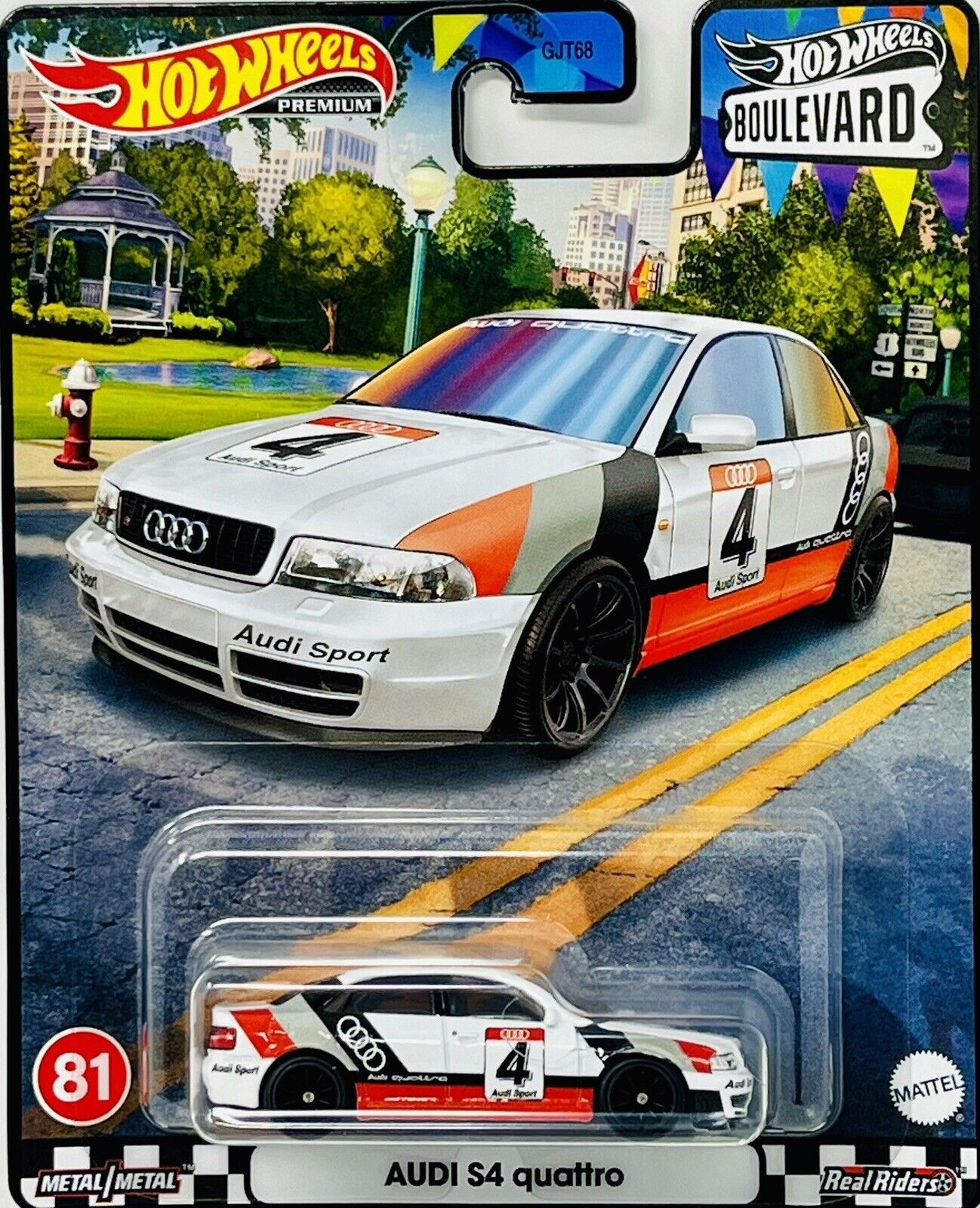 Hot Wheels Premium BOULEVARD (81) AUDI S4 QUATTRO