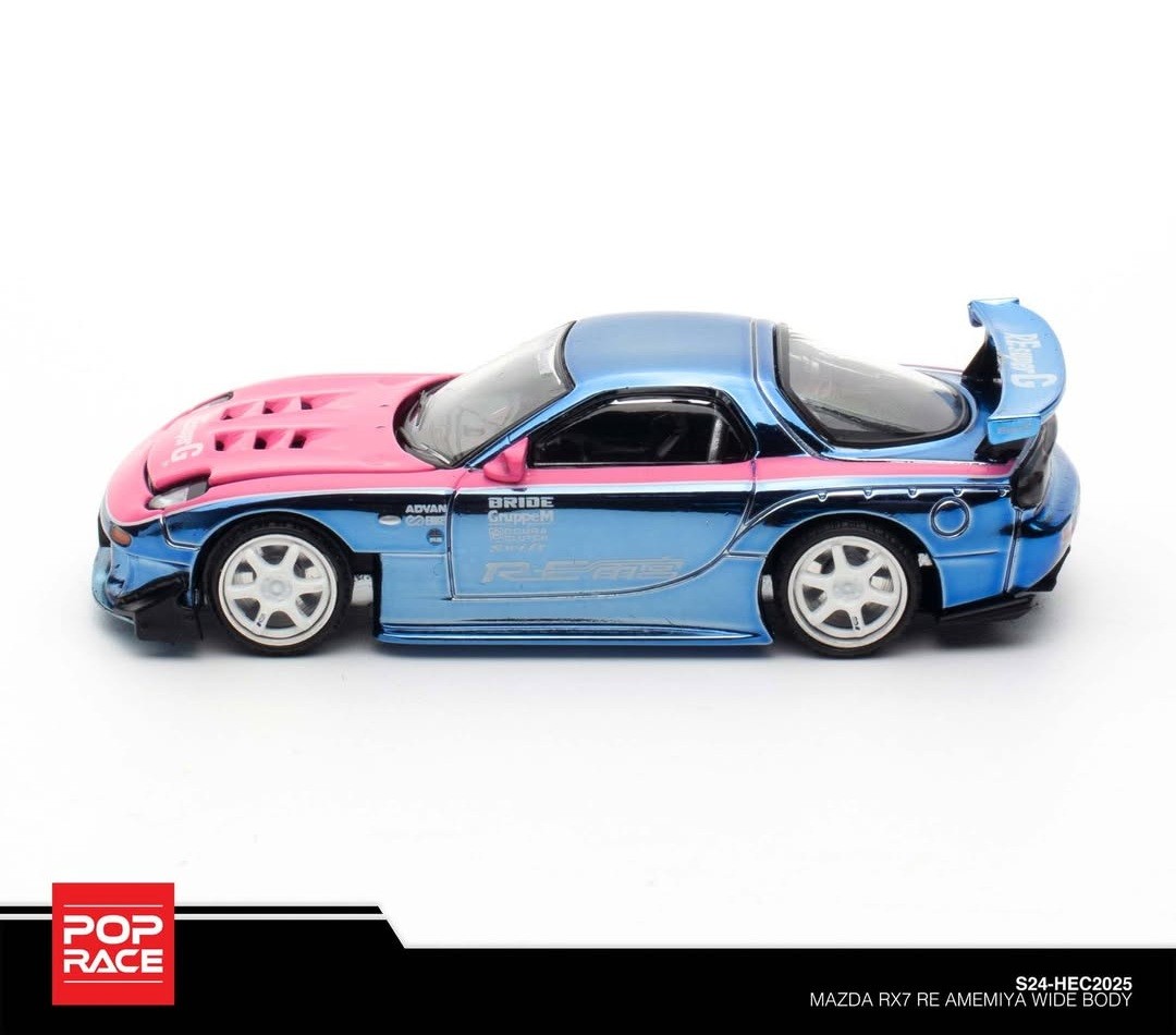 Pop Race Mazda RX7 RE-Ameniya blue (Hobby Expo China Exclusive)