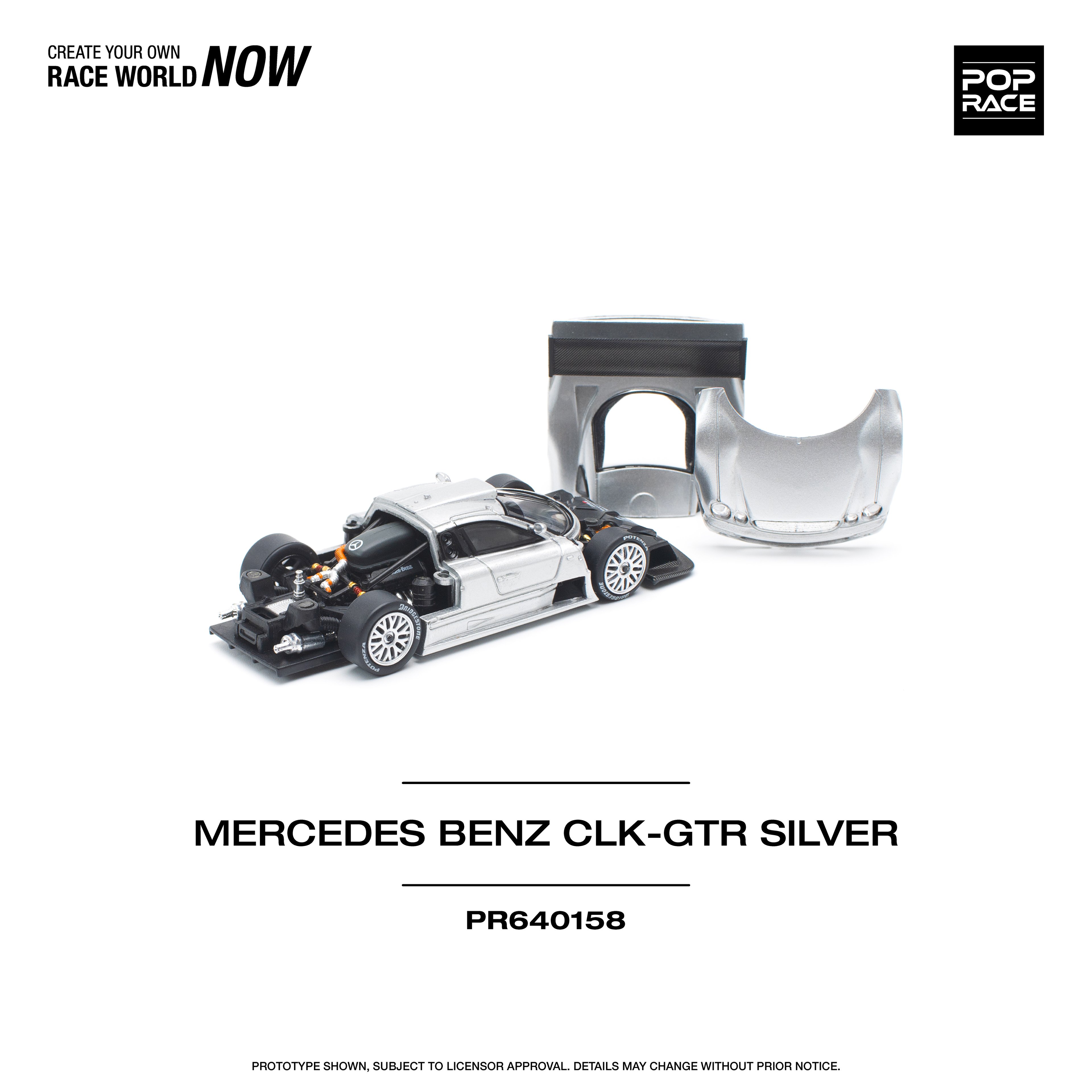 Pop Race Mercedes-Benz CLK AMG GTR
GT D