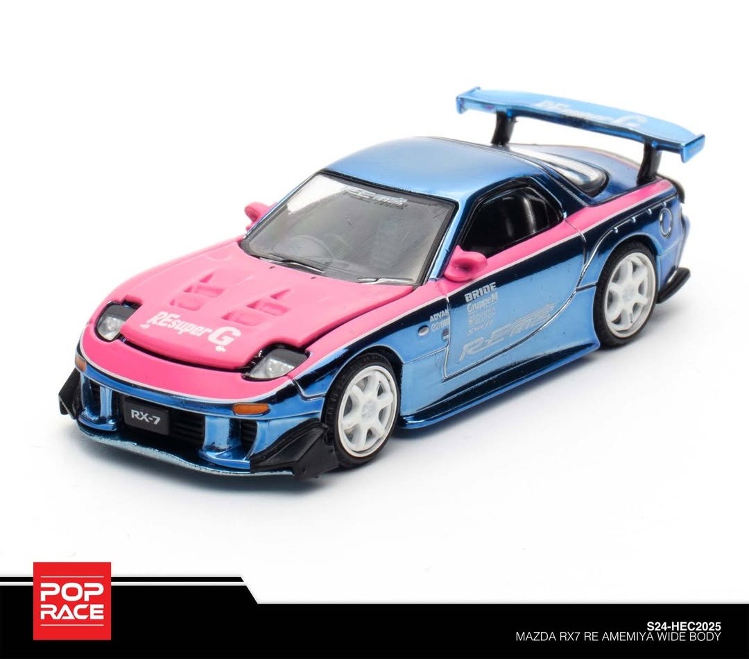 Pop Race Mazda RX7 RE-Ameniya blue (Hobby Expo China Exclusive)