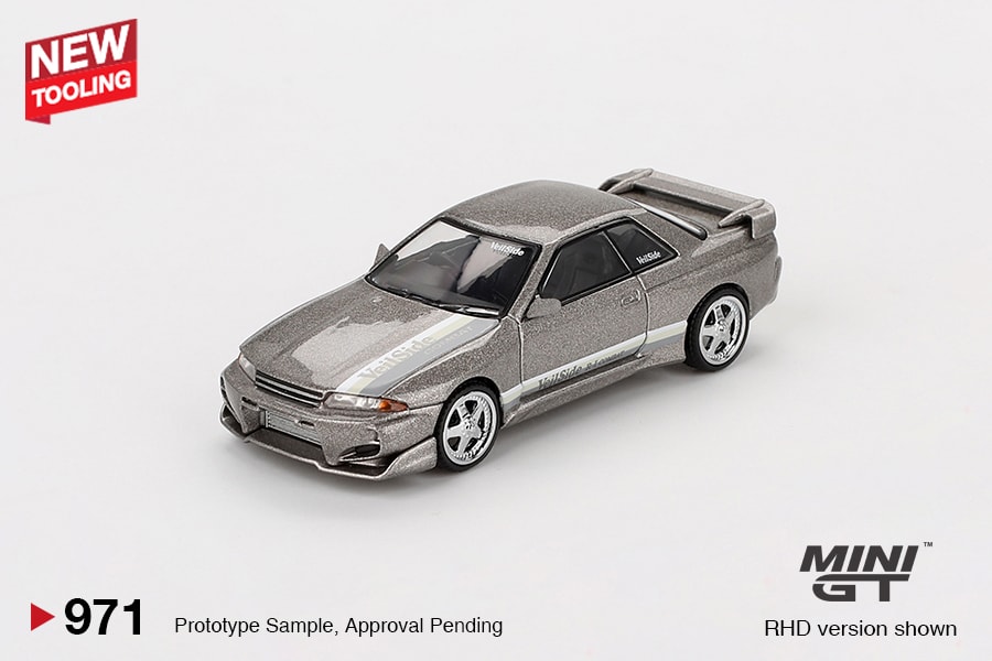Mini GT Nissan Skyline GT-R (R32) VeilSide Combat C-I Combat Grey (Blister Paket)
