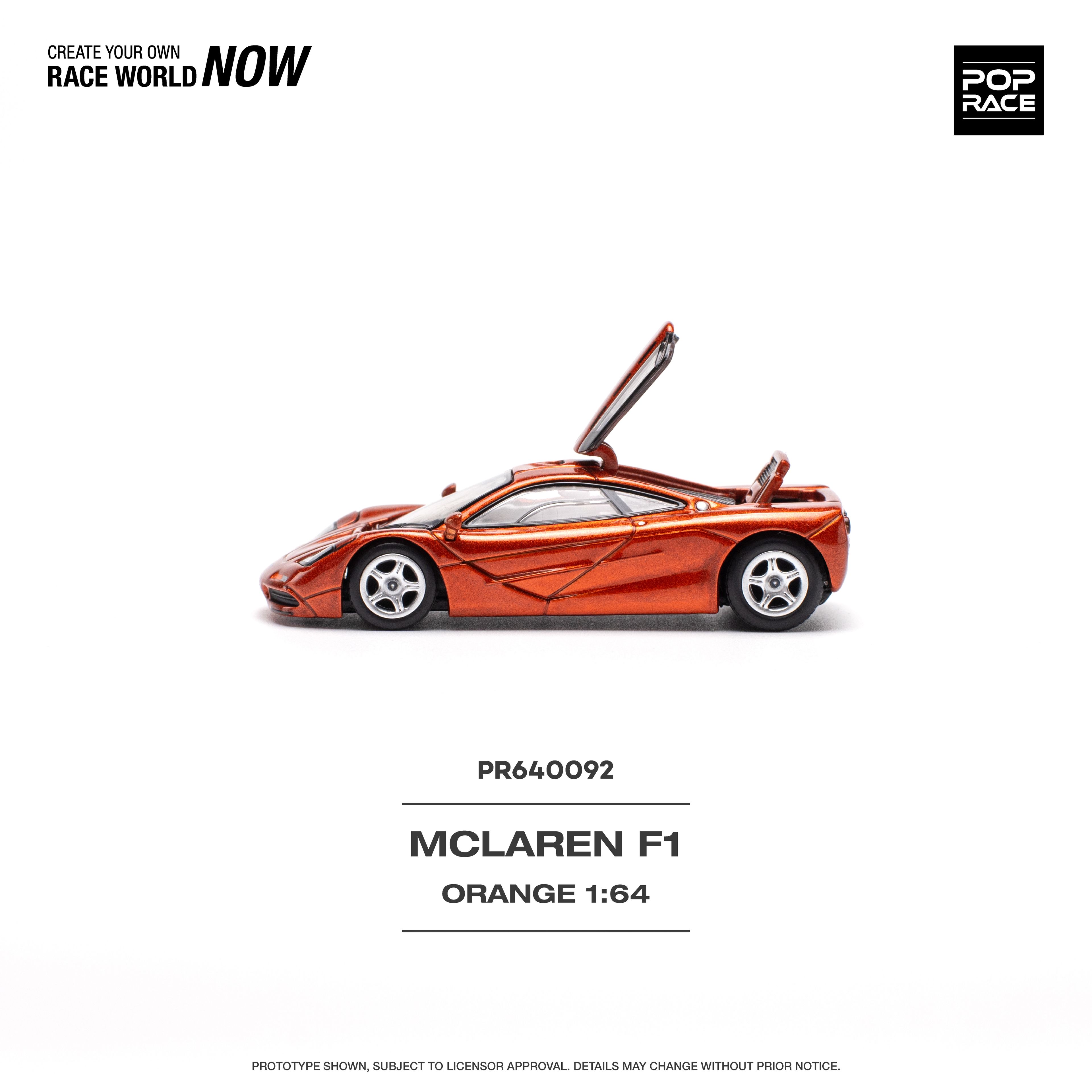 Pop Race McLaren F1 orange