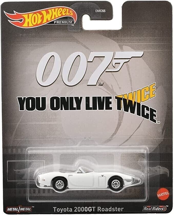 Hot Wheels Premium 007 Toyota 2000GT Roadster