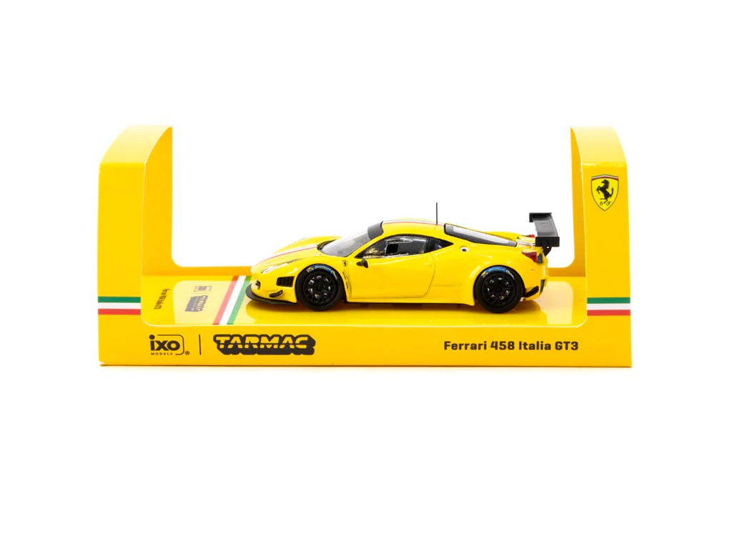 Tarmac Works Ferrari 458 Italia GT3 Yellow - ROAD 64