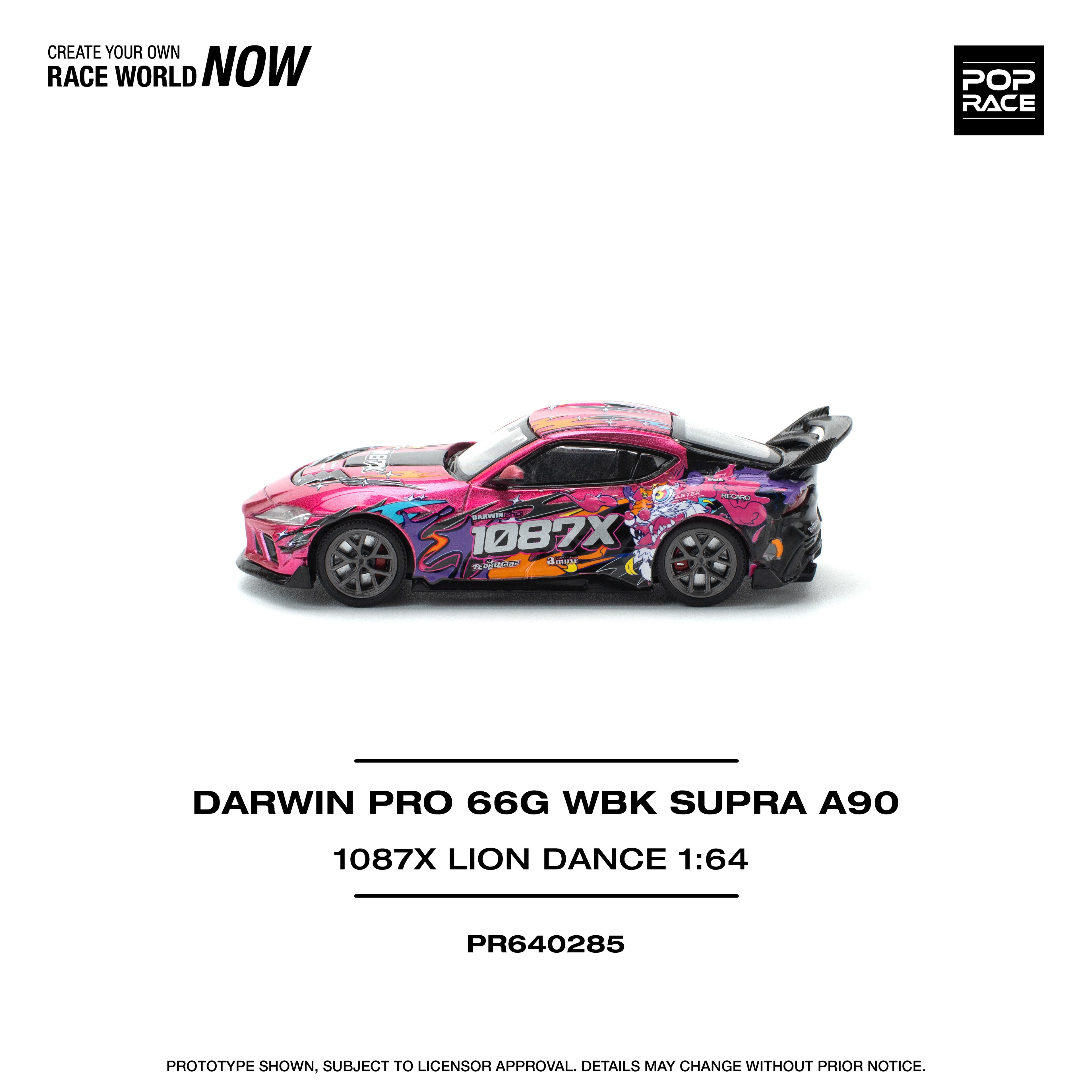 Pop Race Toyota Supra Darwinpro 66G WBK