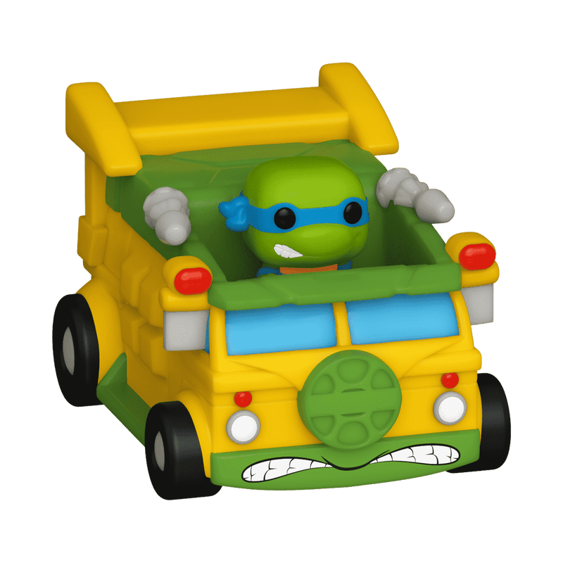 Funko Bitty Pop! TMNT Leonardo and Turtle Van