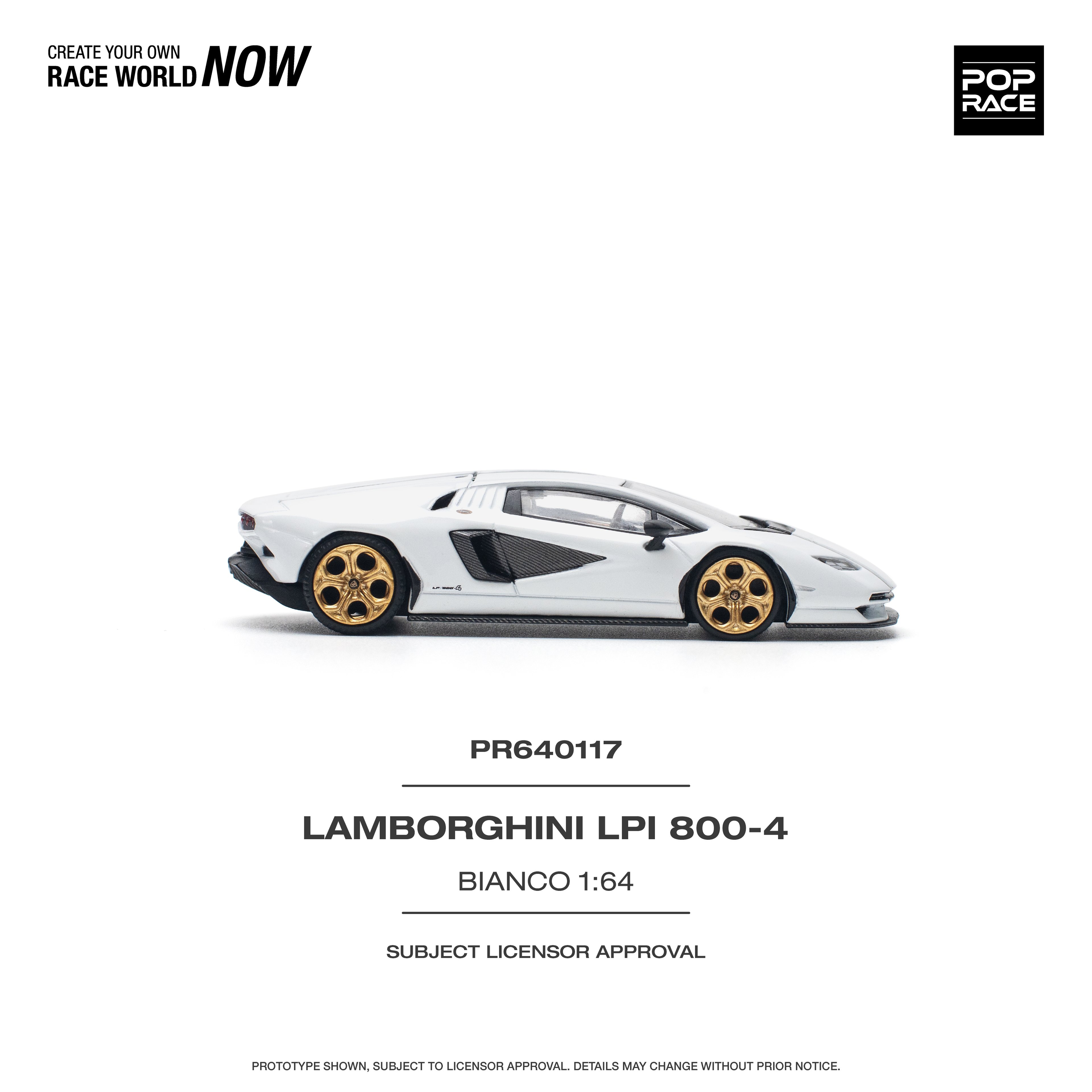 Pop Race Lamborghini LPI800-4 bianco