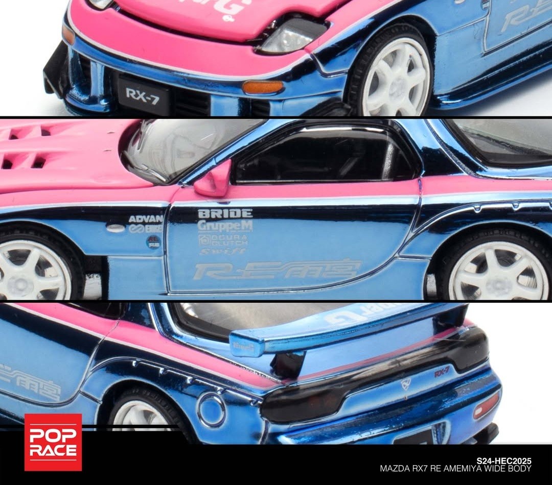 Pop Race Mazda RX7 RE-Ameniya blue (Hobby Expo China Exclusive)