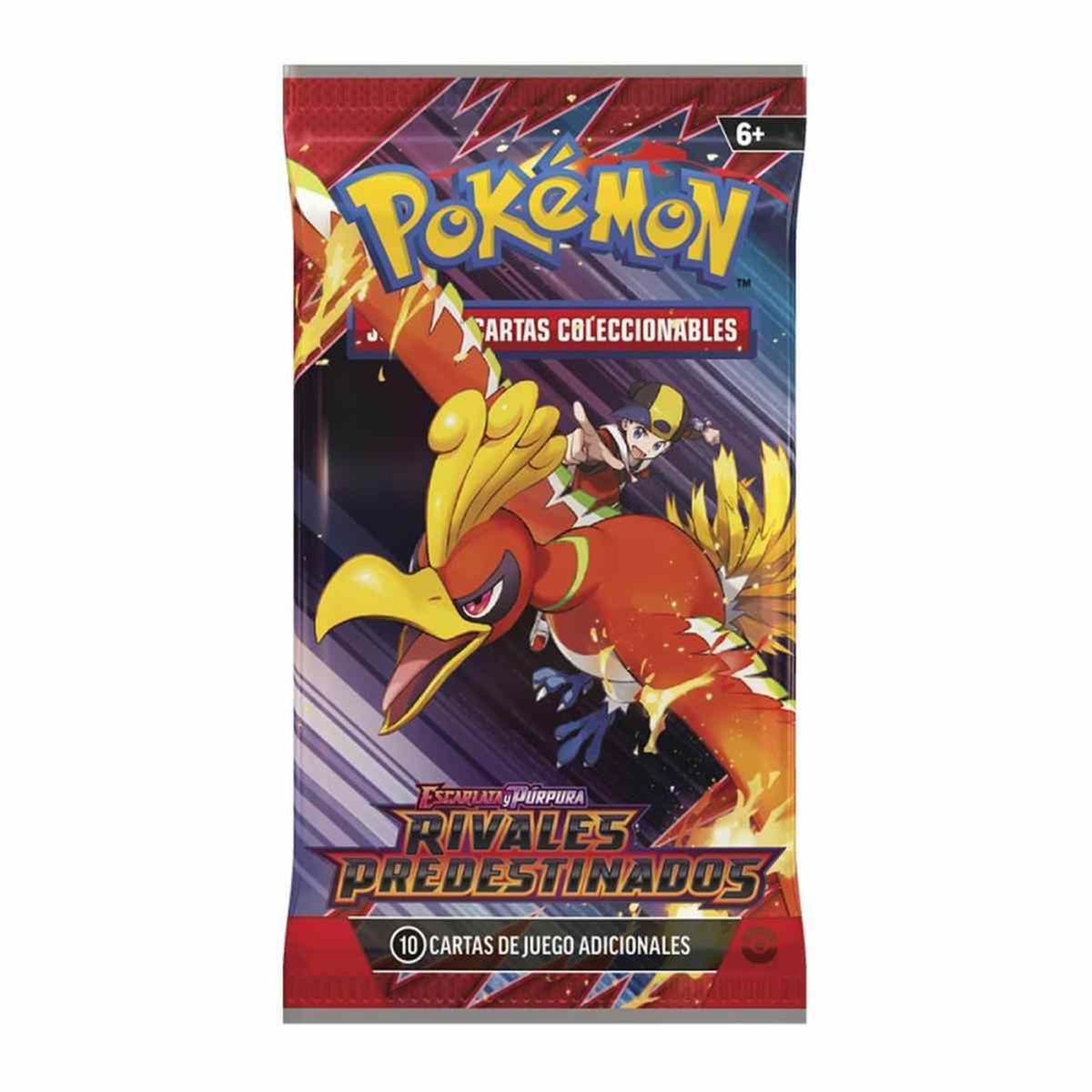 Pokemon TCG Destined Rivals Booster Pack (Portekizce 6 Kart)