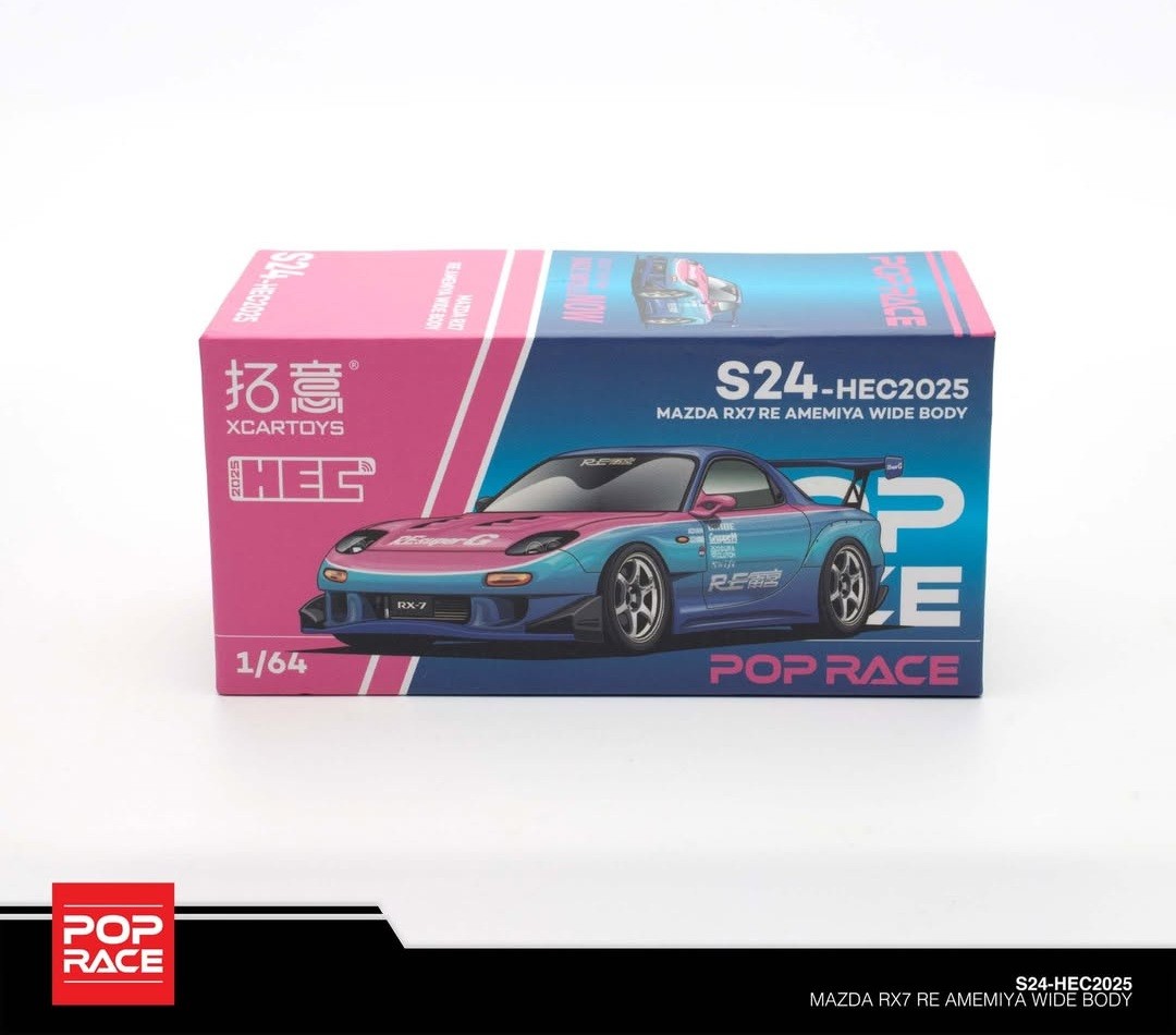 Pop Race Mazda RX7 RE-Ameniya blue (Hobby Expo China Exclusive)