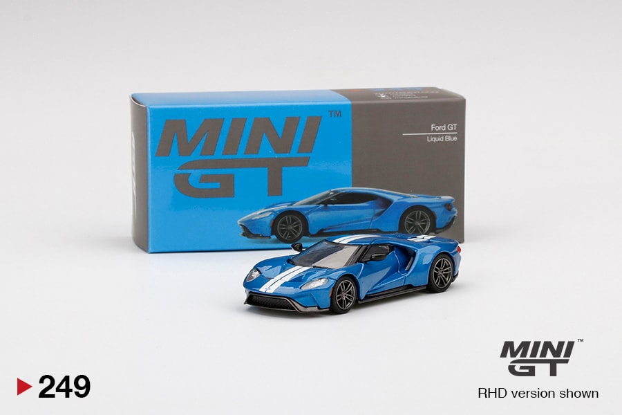 Mini GT Ford GT Liquid Blue