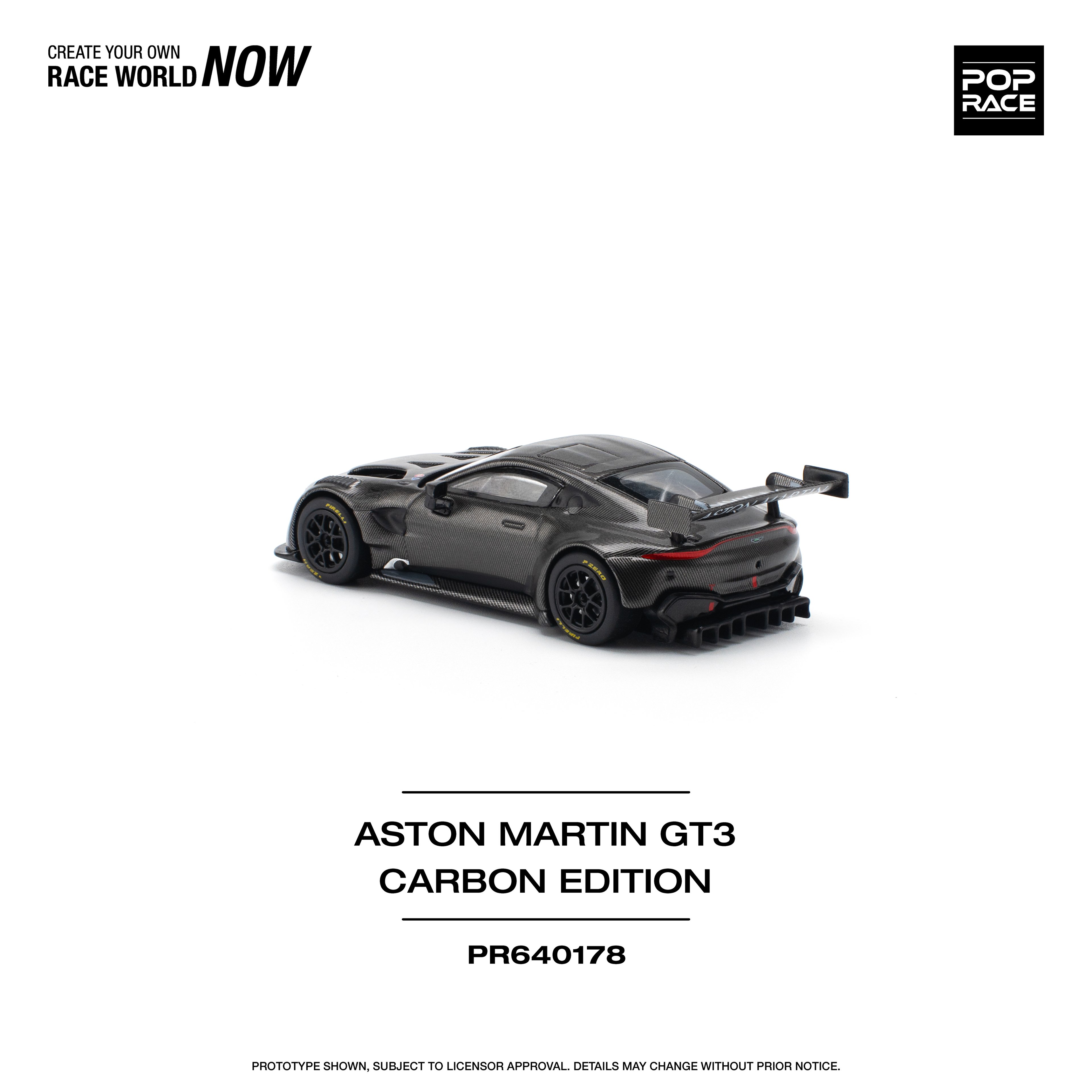 Pop Race Aston Martin GT3 Carbon Edition