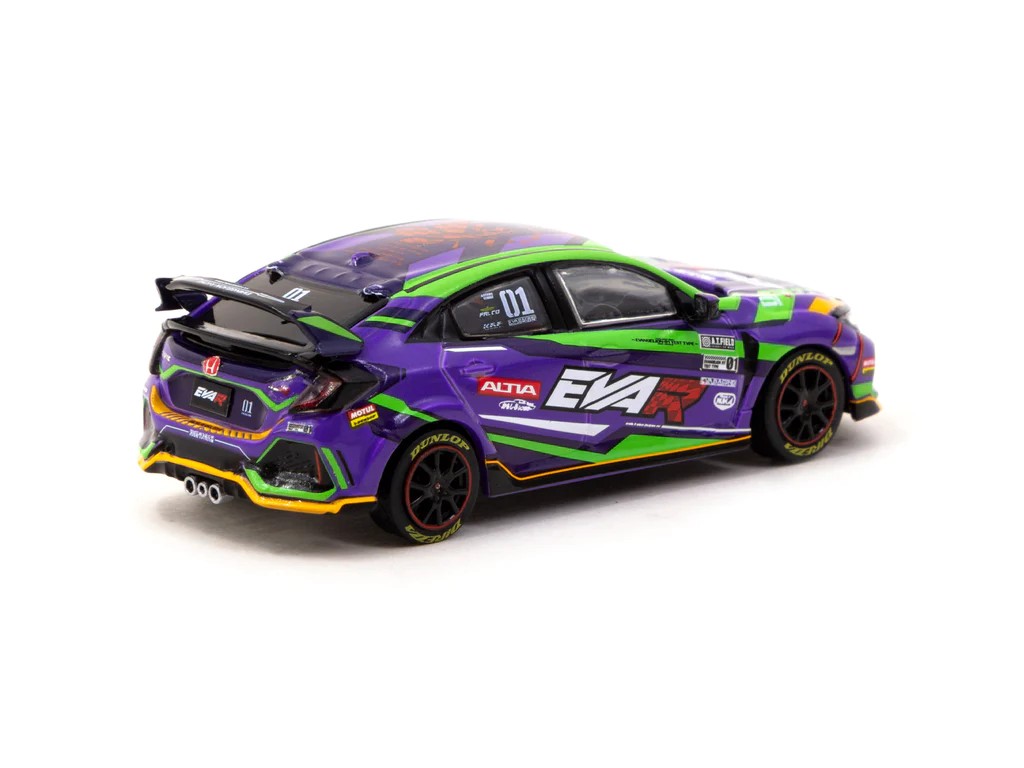 Tarmac Works EVA RT TEST TYPE-01 Honda Civic TYPE R FK8 - HOBBY64