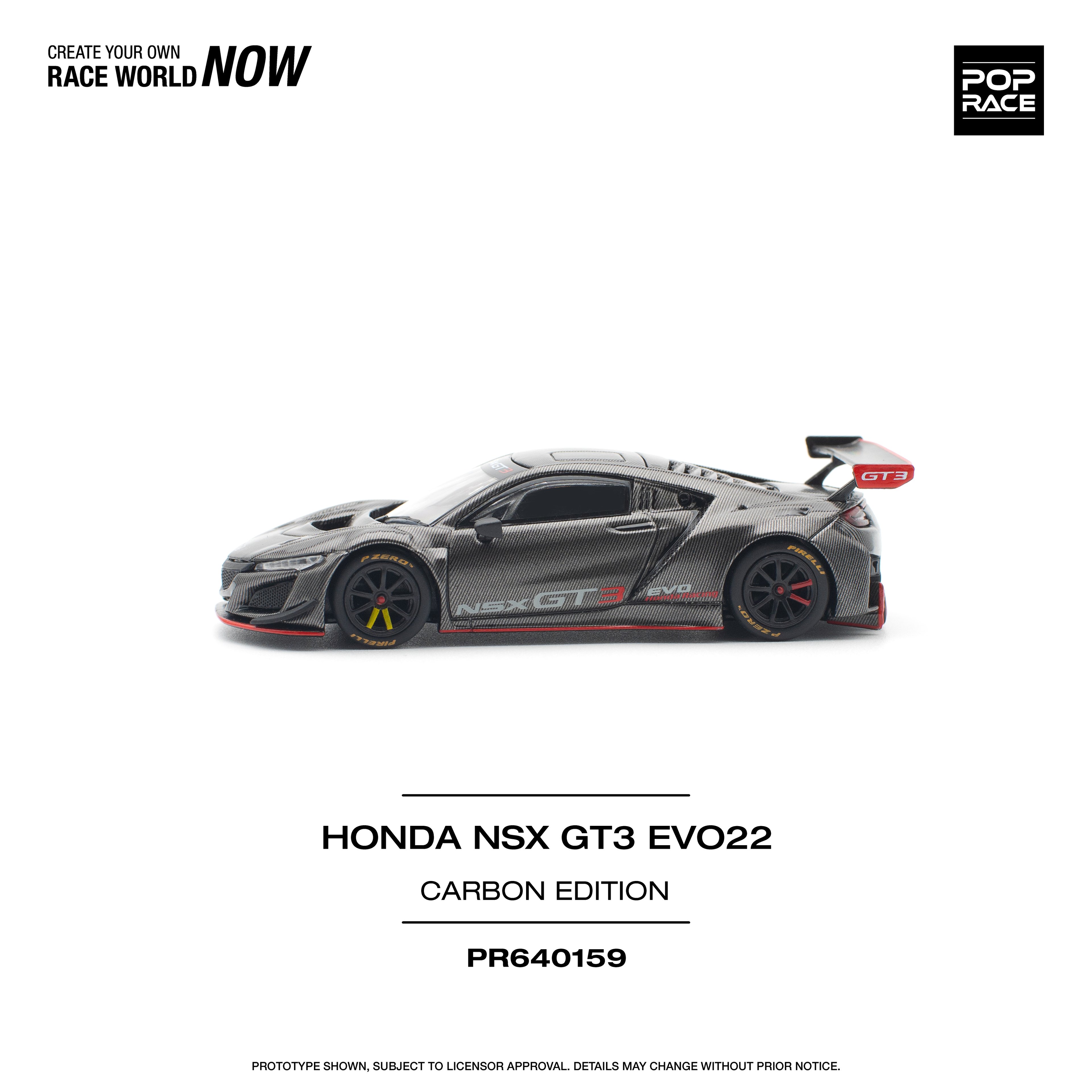 Pop Race Honda NSX GT3 EVO22 Carbon Edition