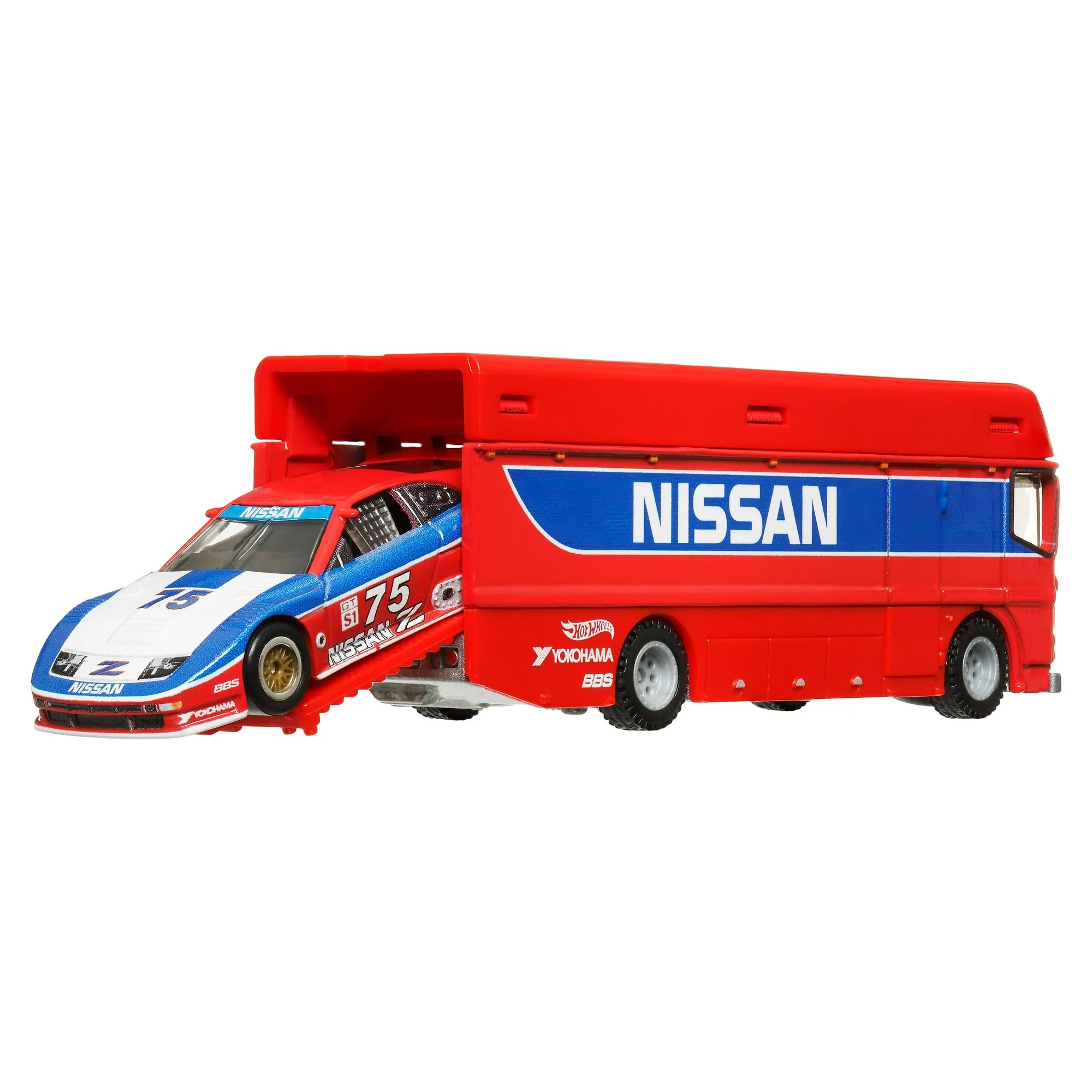 Hot Wheels Team Transport #73 '94 Nissan 300 ZX GTS & Euro Hauler
