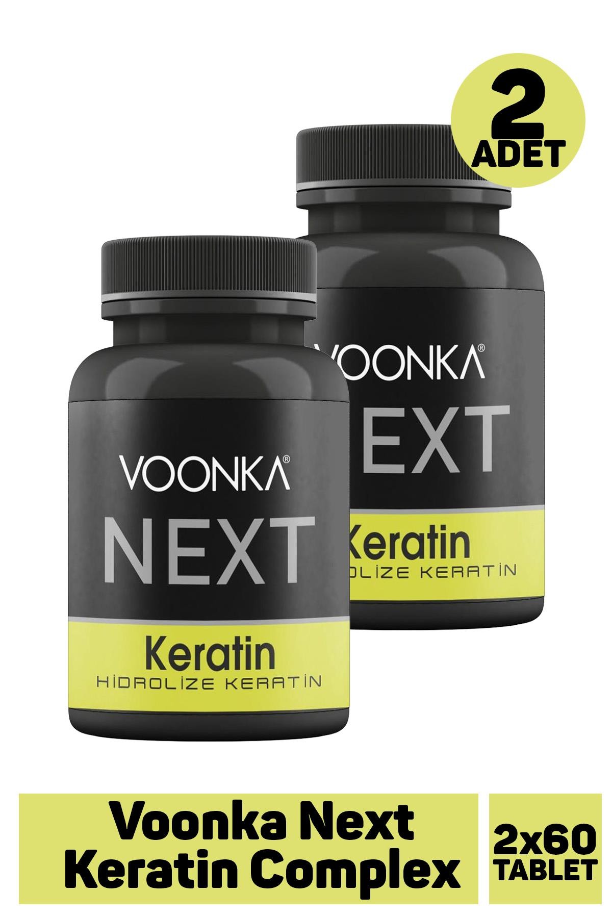 Voonka Next Keratin Complex 60 Tablet 2 Adet