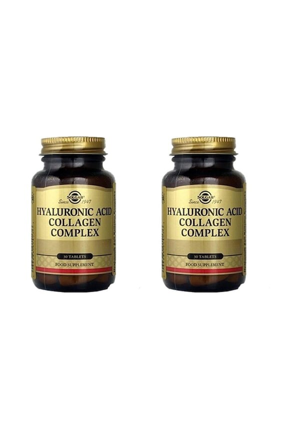 Solgar Hyaluronic Acid Collagen Complex 30 Tablet 2 Adet