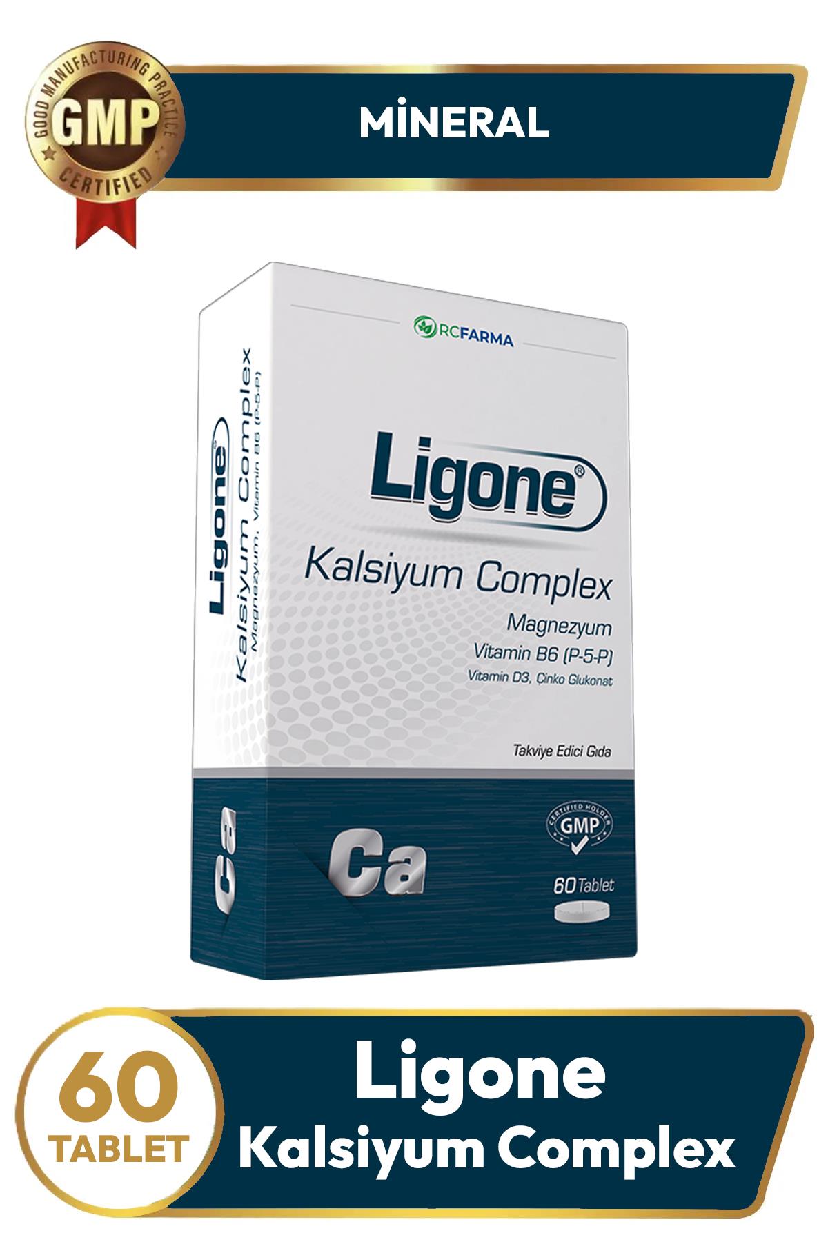 Ligone Kalsiyum Tablet 60'lı