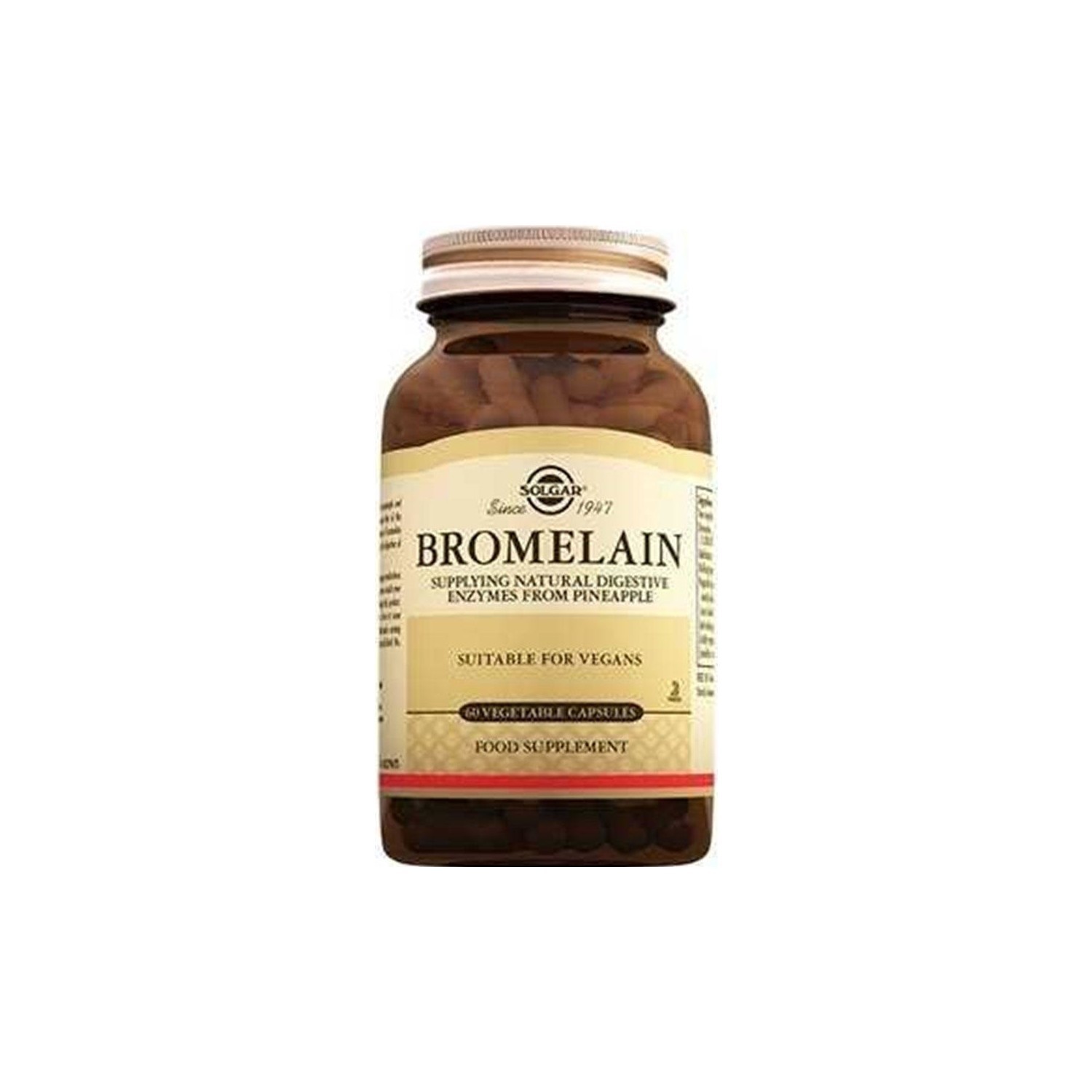 Solgar Bromelain 150 mg 60 Kapsül