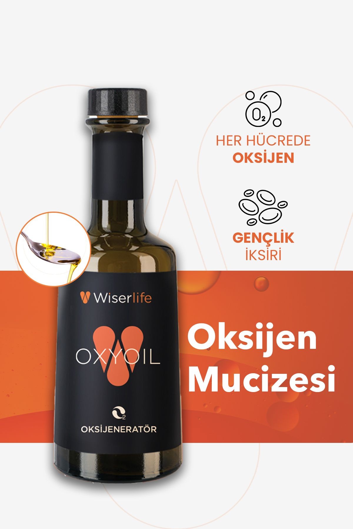 Wiserlife Oxyoil Bitkisel Yağ Karışımı 250 ml