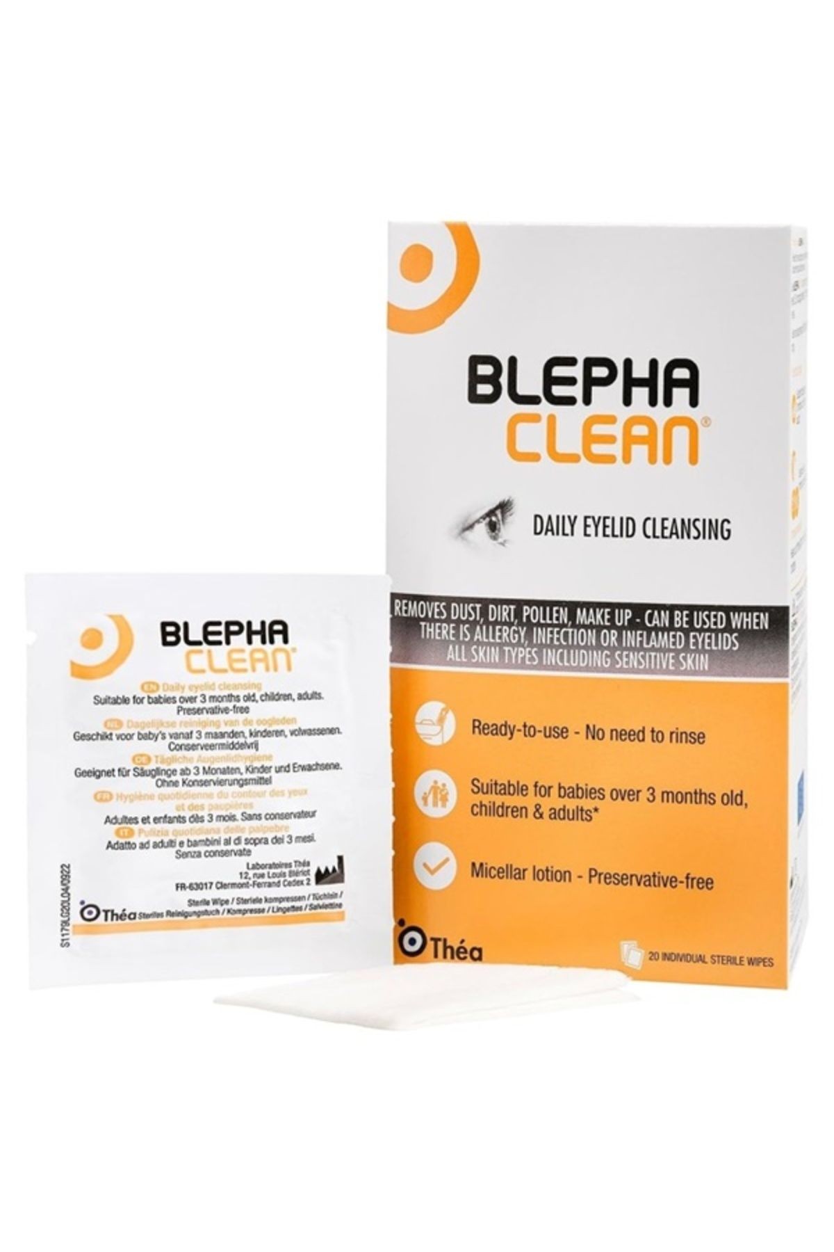 Blephaclean Steril Göz Pedi 20'li