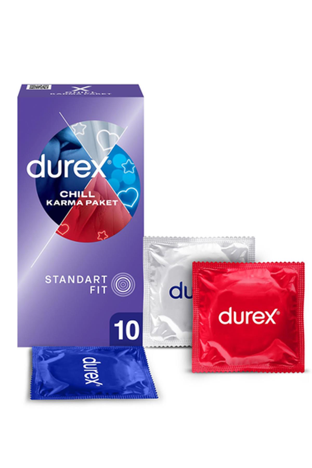 Durex Chill Prezervatif 10'lu