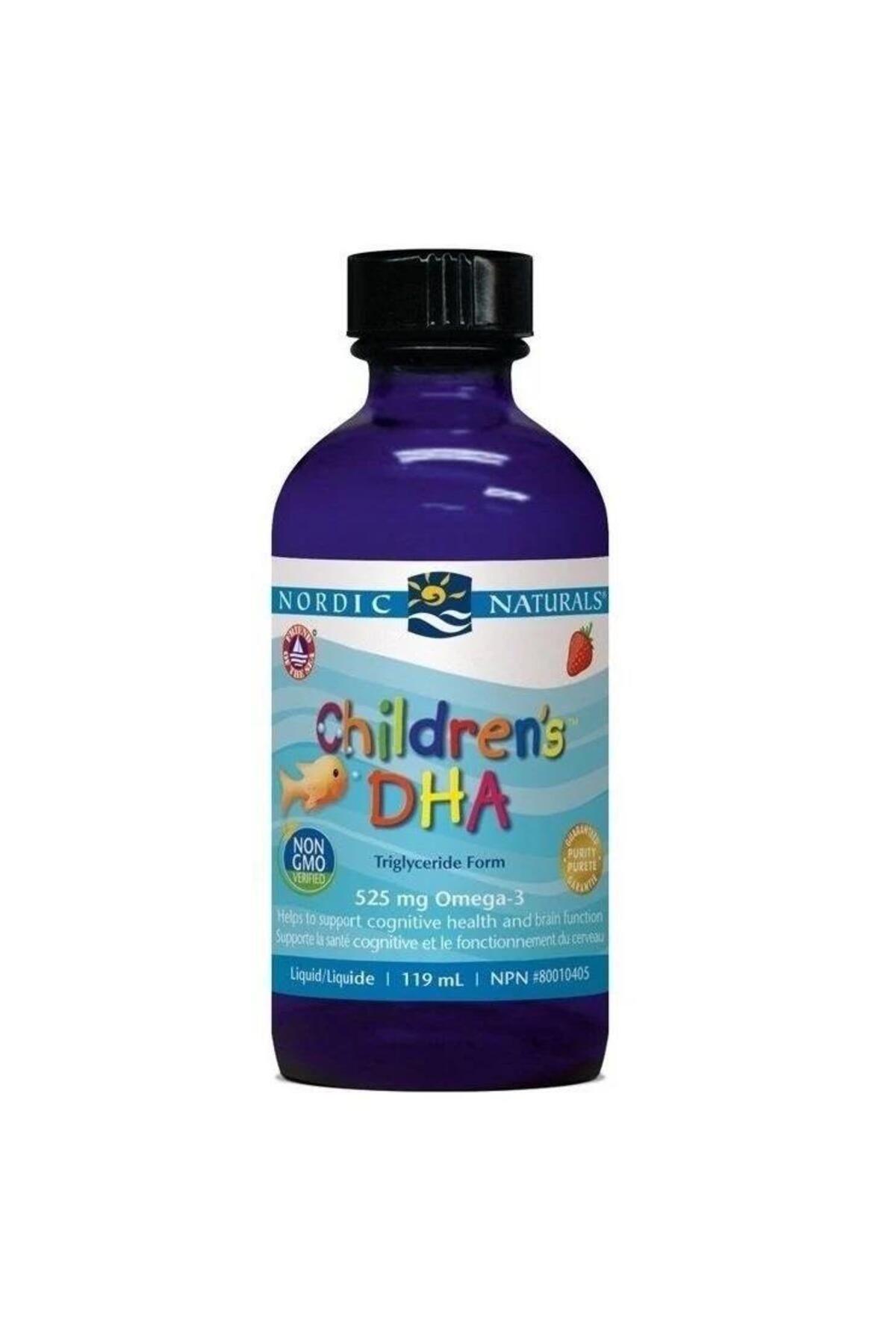Nordic Naturals Children's DHA Çilek Tadı 119 ml