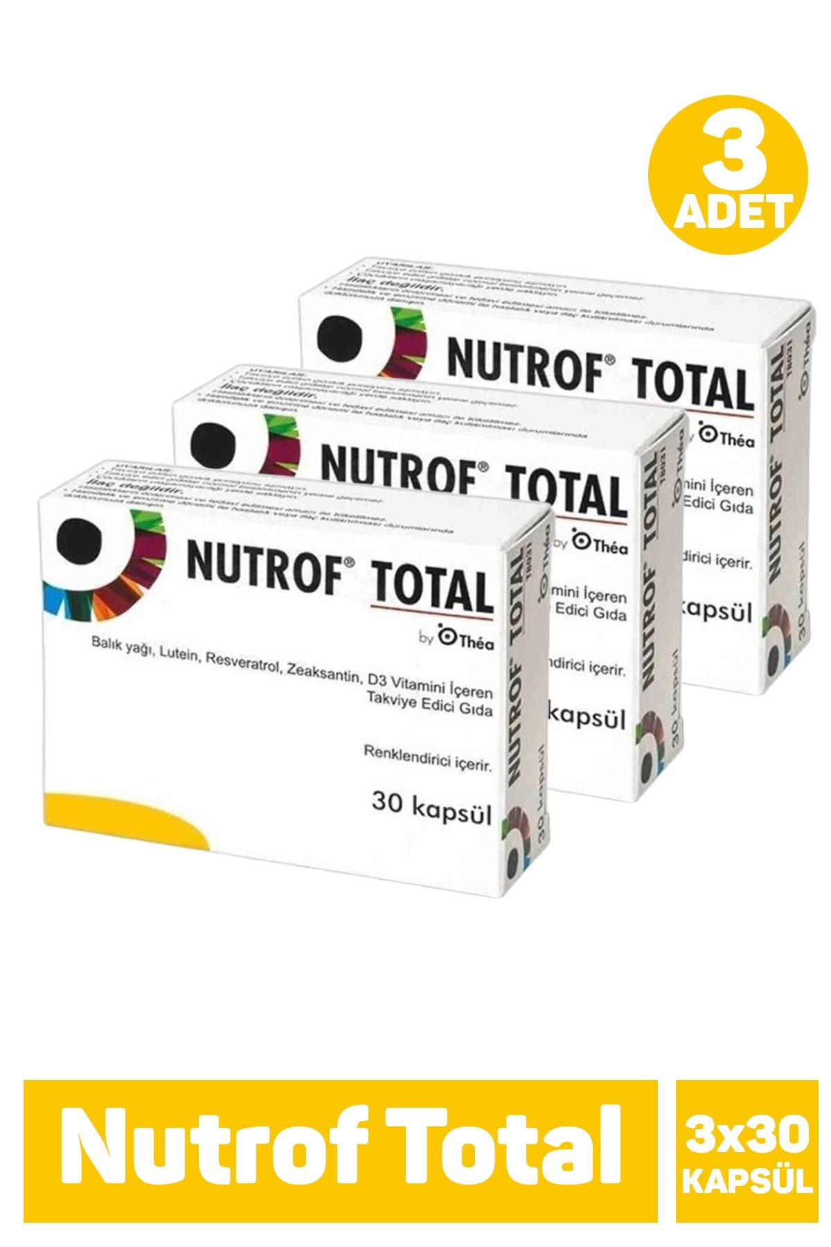 Nutrof Total 30 Kapsül 3 Adet