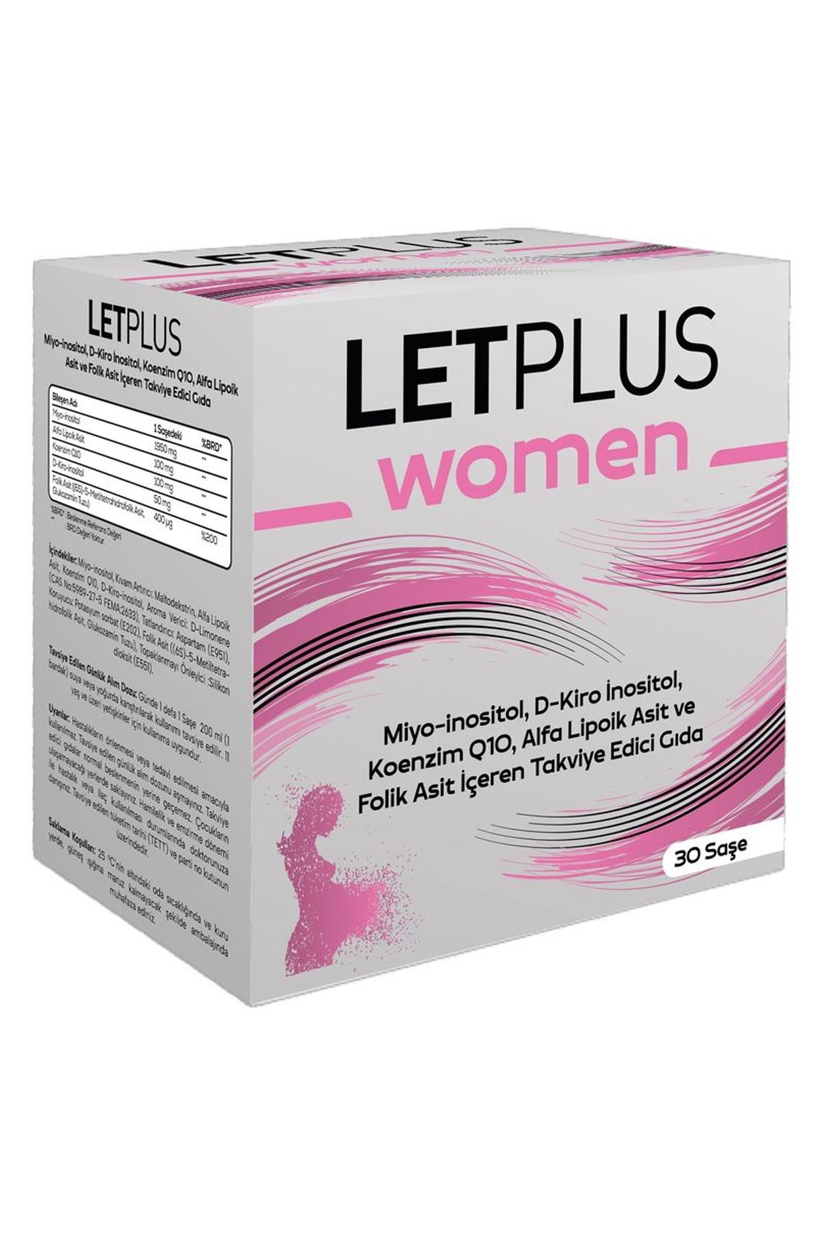 Letplus Inositol Women 30 Saşe