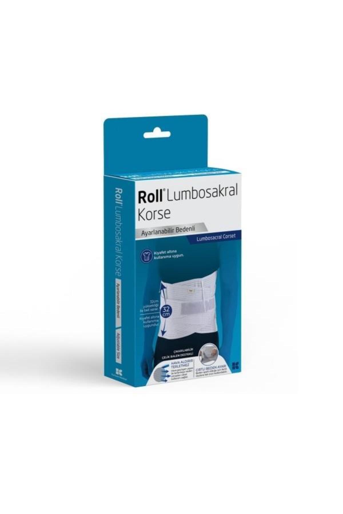 Roll Lumbosakral Korse Ayarlanabilir Bedenli