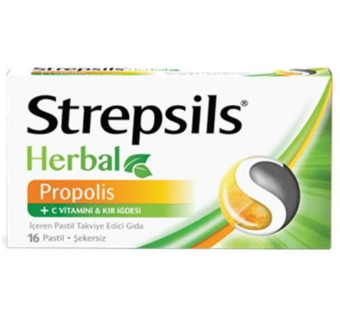 Strepsils Herbal Propolis Aromalı 16 Pastil