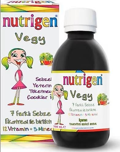 Nutrigen Vegy Şurup 200 ml
