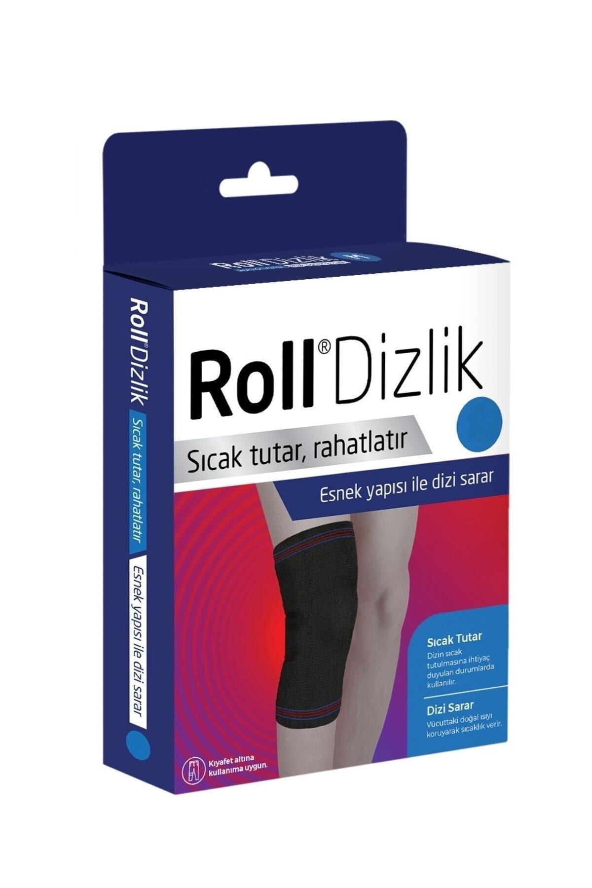 Roll Dizlik xLarge - Siyah