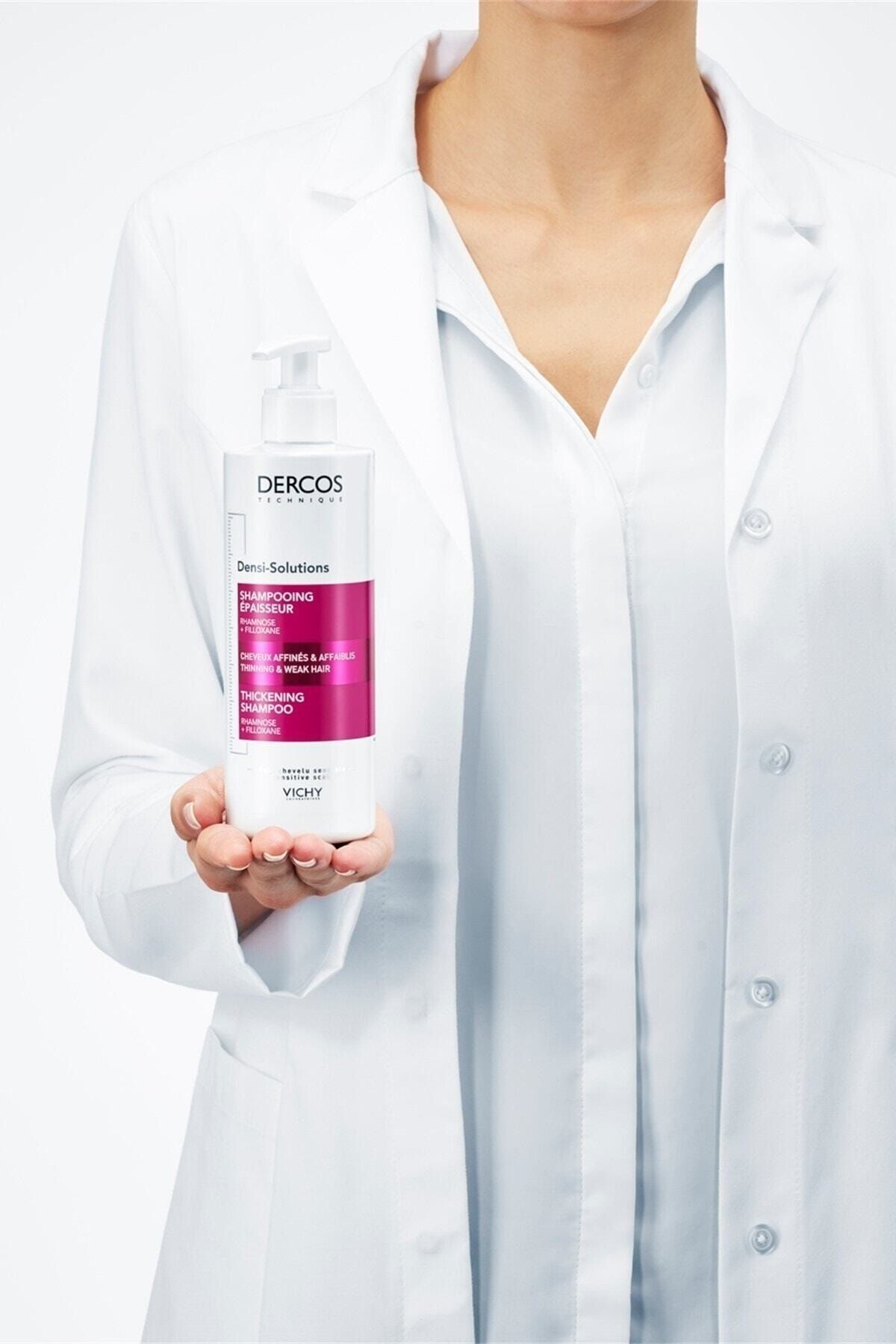 Vichy Densi Solution Şampuan Saç Dolgunlaştırıcı 400 ml 2 Adet