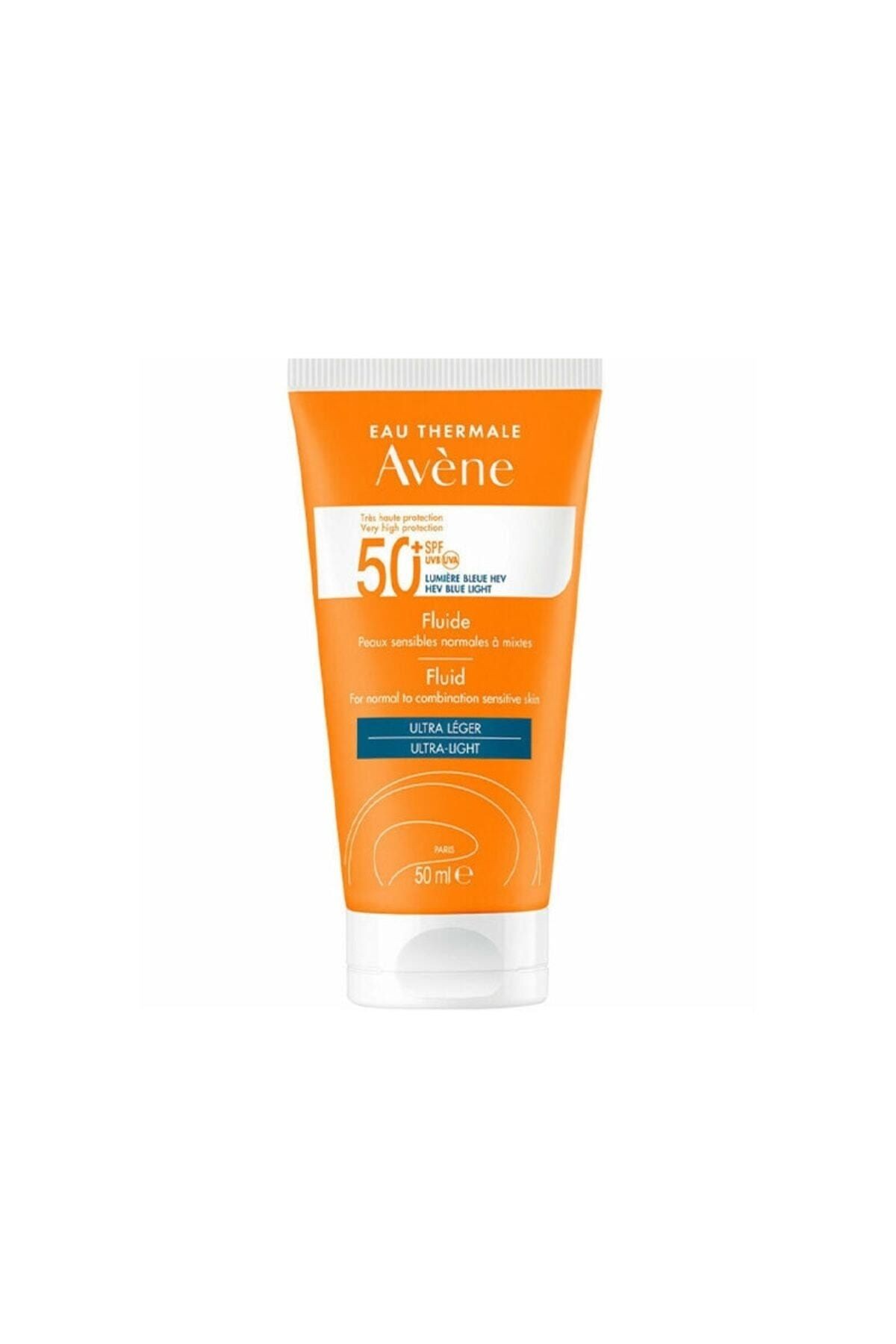 Avène Fluid 3 Second Absorption Ultra Light SPF50+ 50 ml