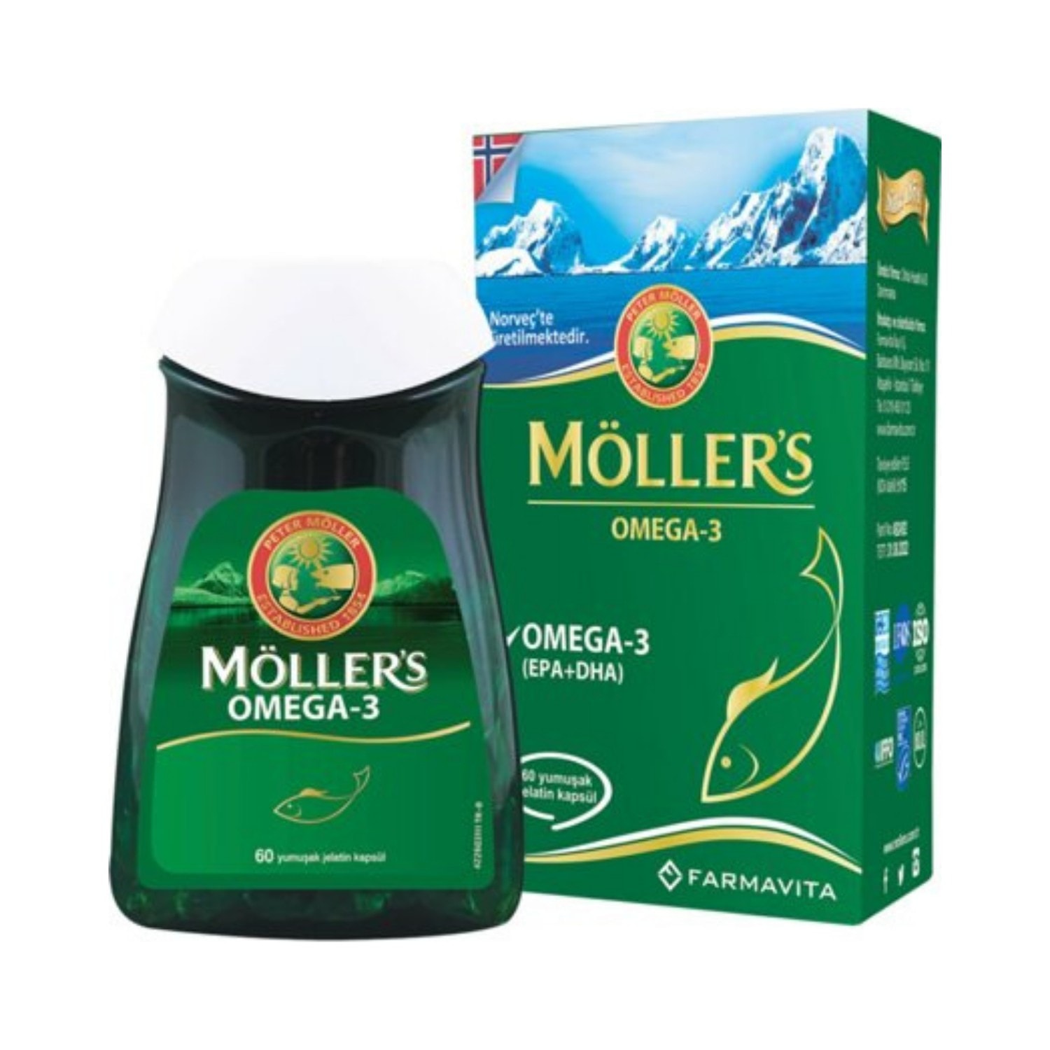 Möller's Omega 3 60 Kapsül