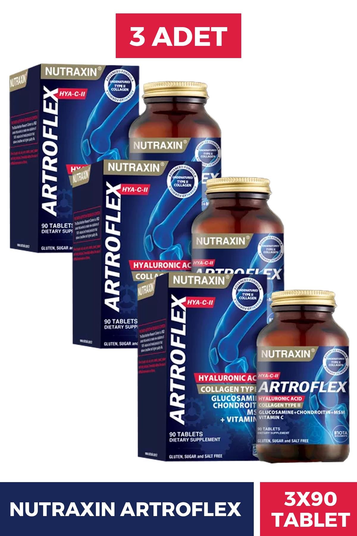 Nutraxin Artroflex HYA-C-II 90 Tablet Kolajen 3 Adet